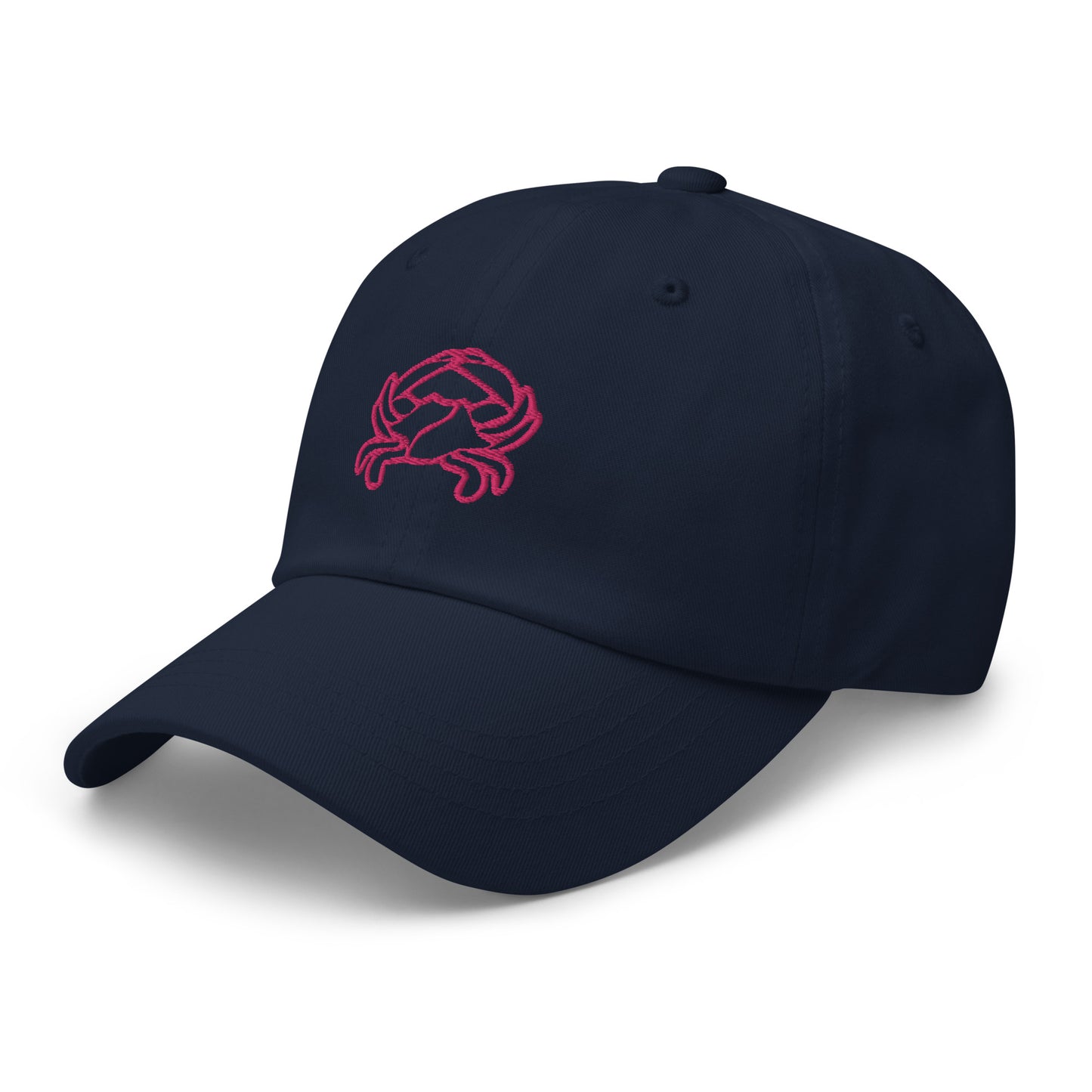 Barnegat Bay Outfitters Crab Logo Embroidered Hat Flamingo