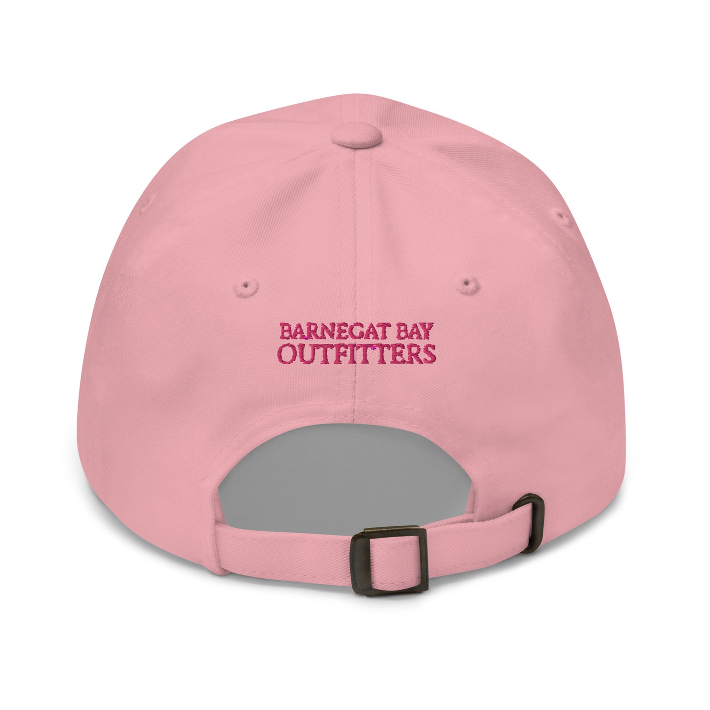 Barnegat Bay Outfitters Crab Logo Embroidered Hat Flamingo