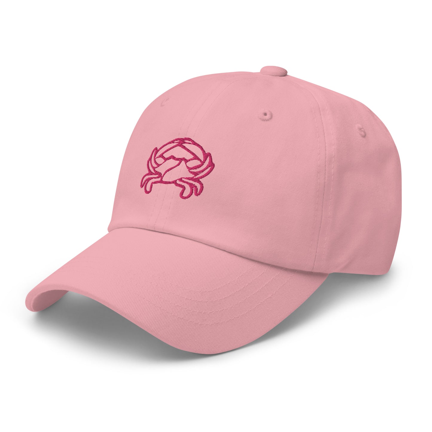 Barnegat Bay Outfitters Crab Logo Embroidered Hat Flamingo