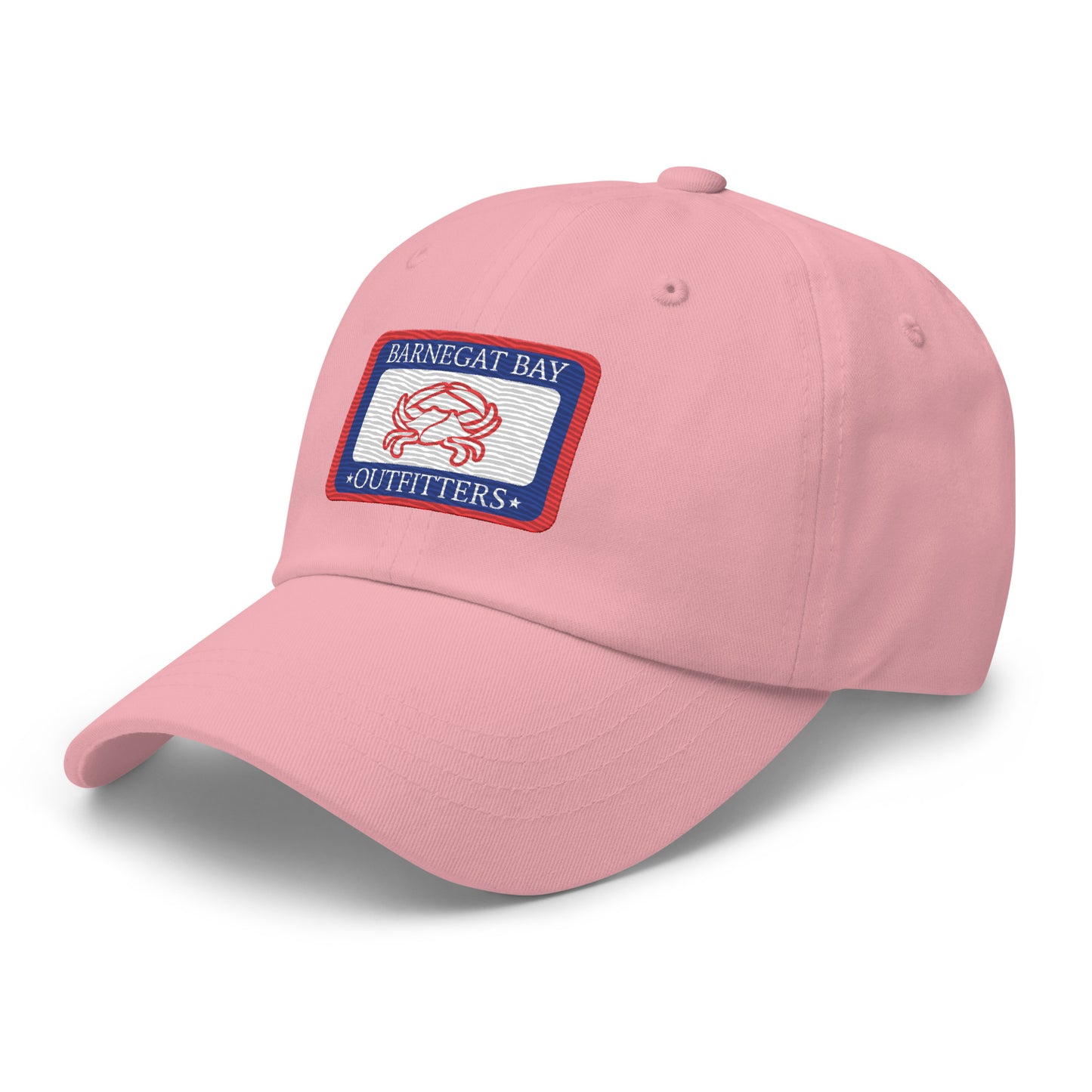 Barnegat Bay Outfitters Red, White and Blue Embroidered Crab Hat