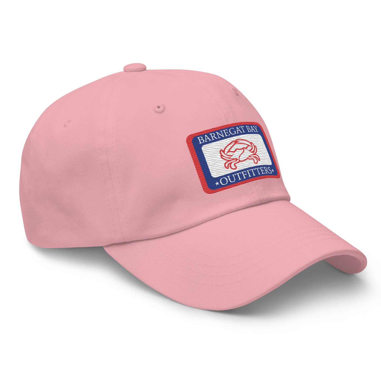 Barnegat Bay Outfitters Red, White and Blue Embroidered Crab Hat