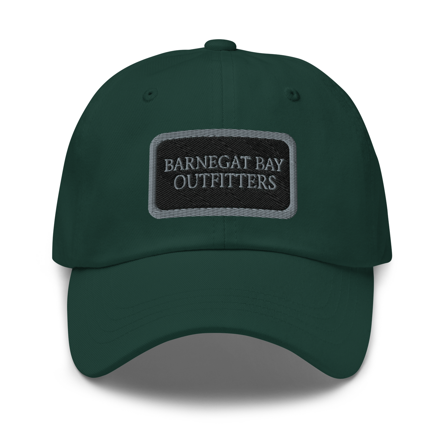 Barnegat Bay Outfitters - Embroidered Patch Grey and Black