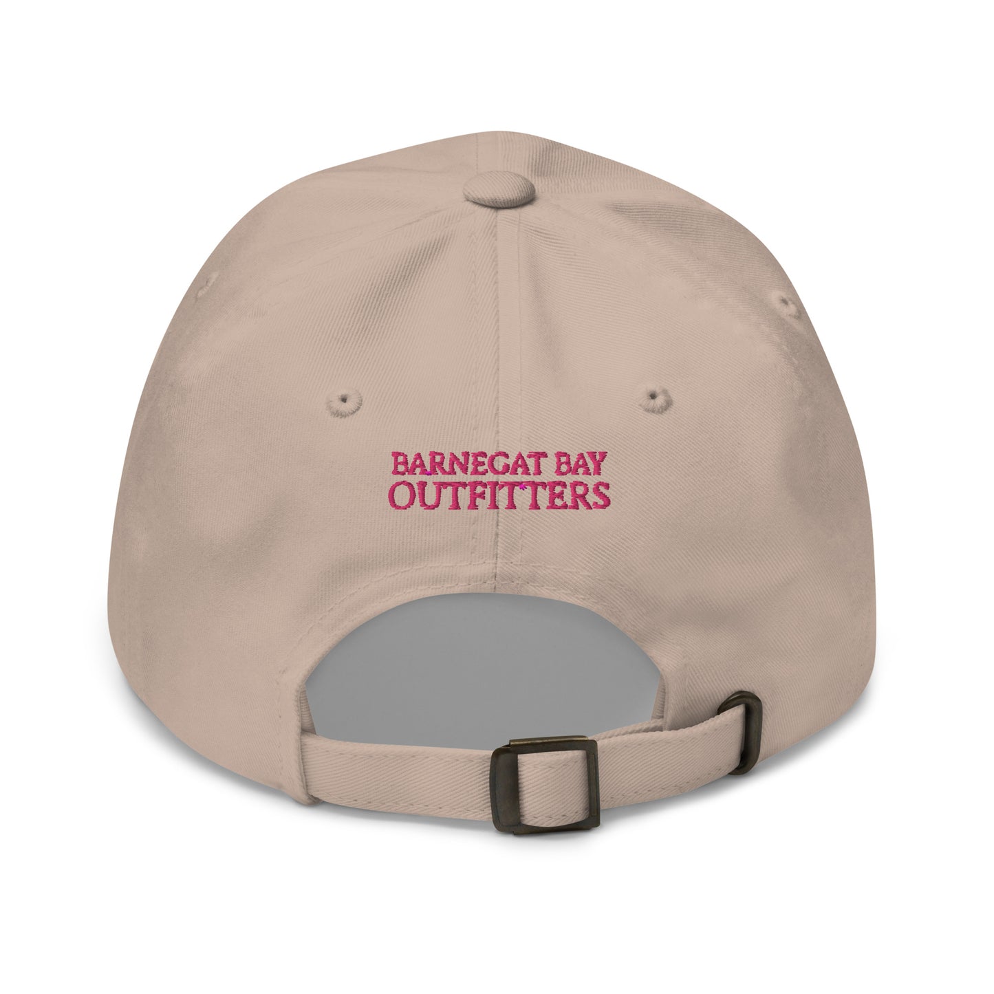 Barnegat Bay Outfitters Crab Logo Embroidered Hat Flamingo