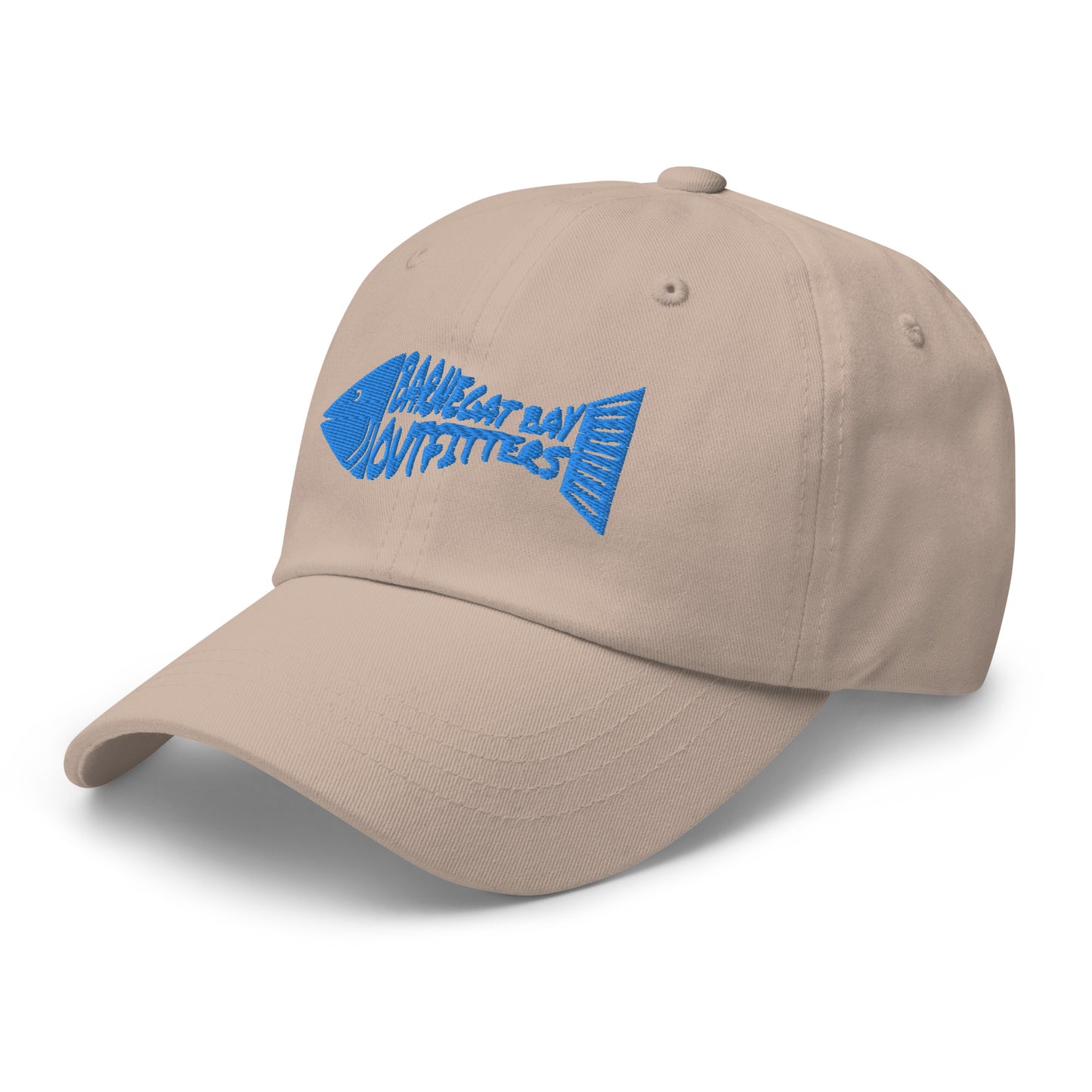 Barnegat Bay Outfitters Fish Logo Embroidered Hat