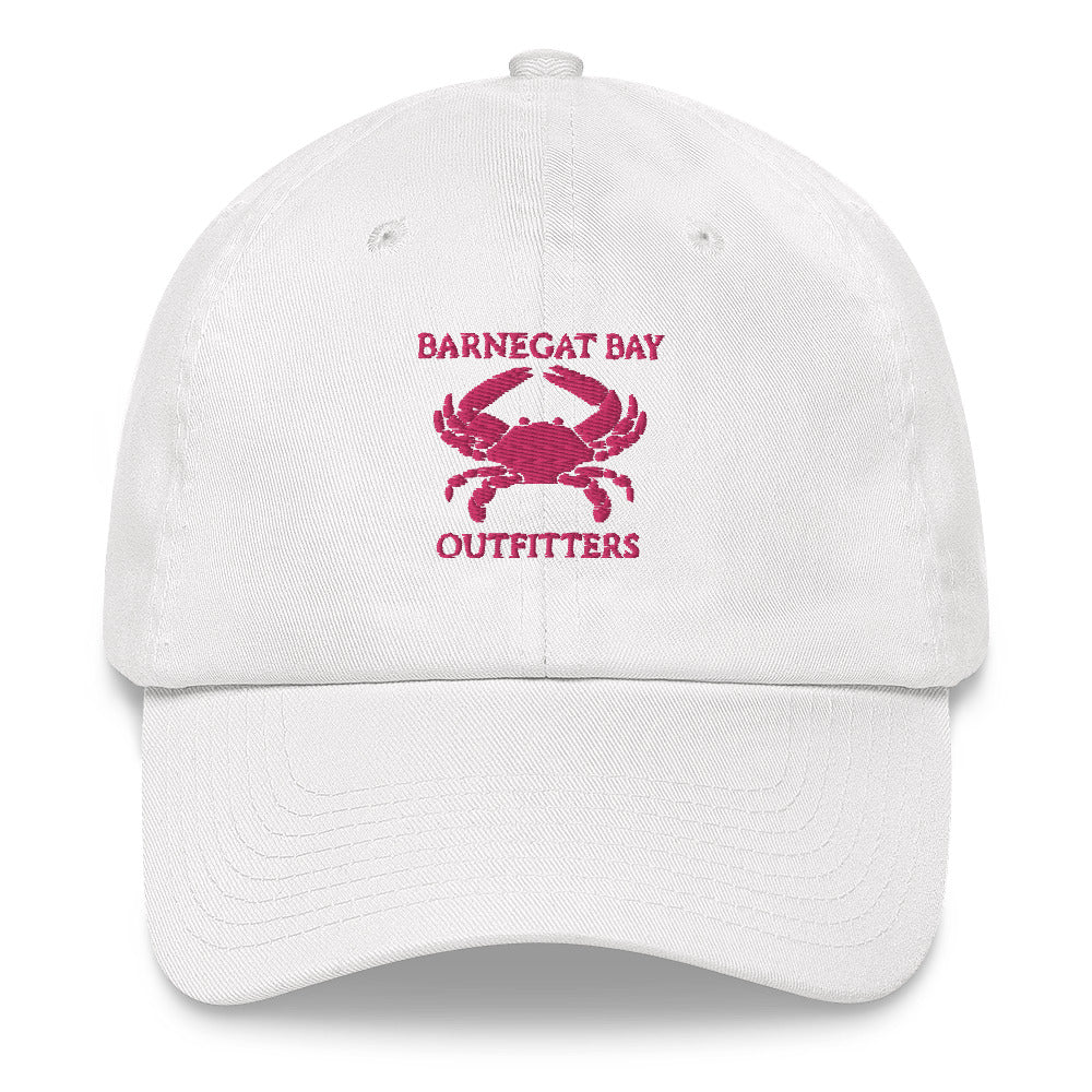 Barnegat Bay Outfitters Crab Hat -- Flamingo Embroidery