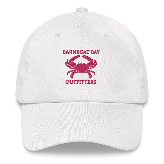 Barnegat Bay Outfitters Crab Hat -- Flamingo Embroidery