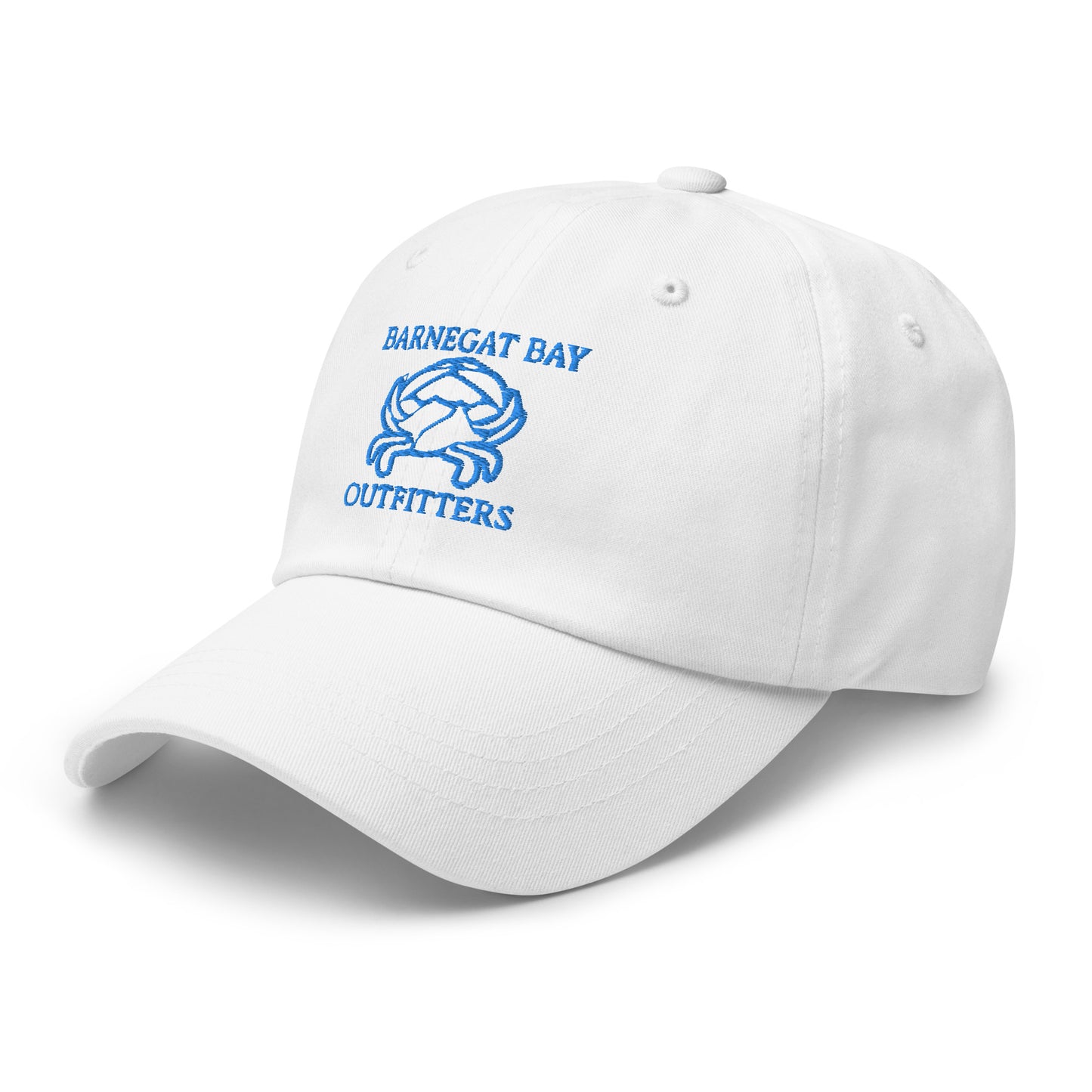 Barnegat Bay Outfitters Crab Hat -- Aqua Embroidery AB