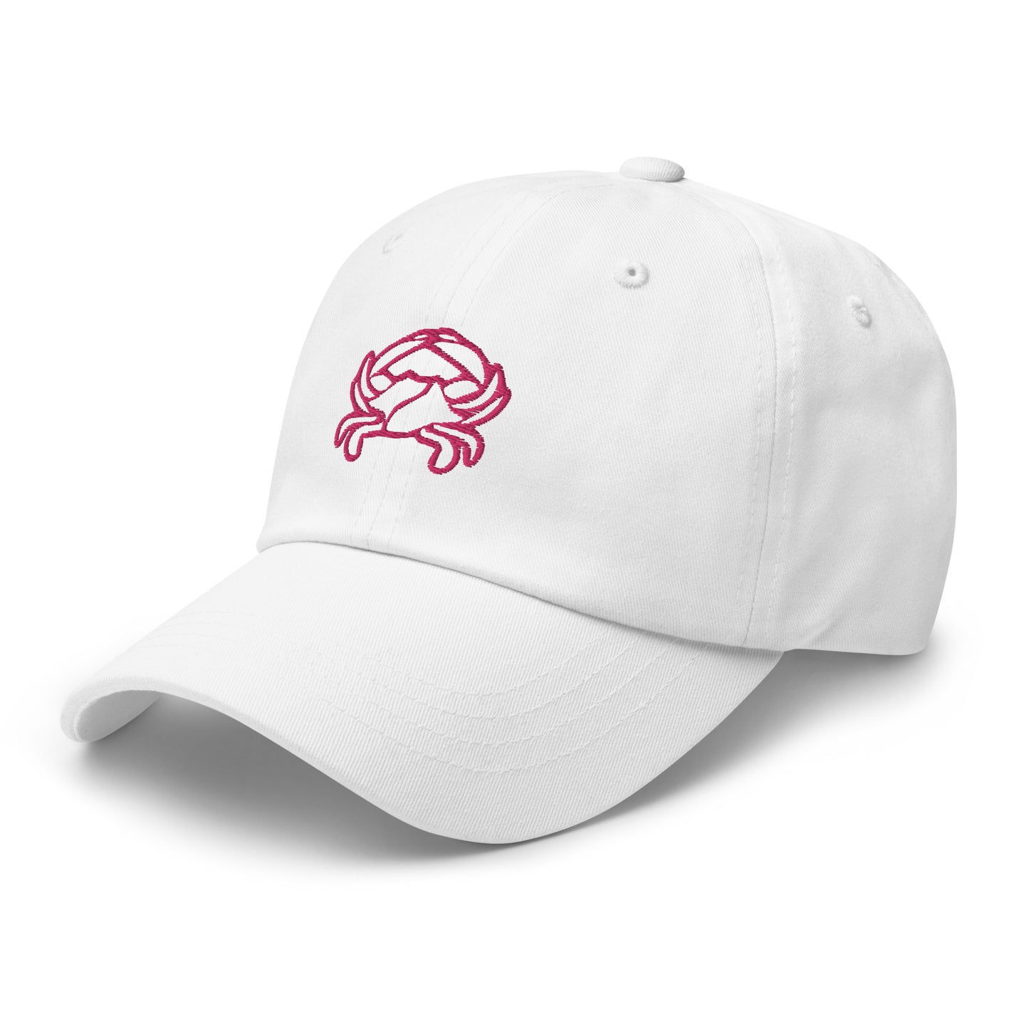 Barnegat Bay Outfitters Crab Logo Embroidered Hat Flamingo