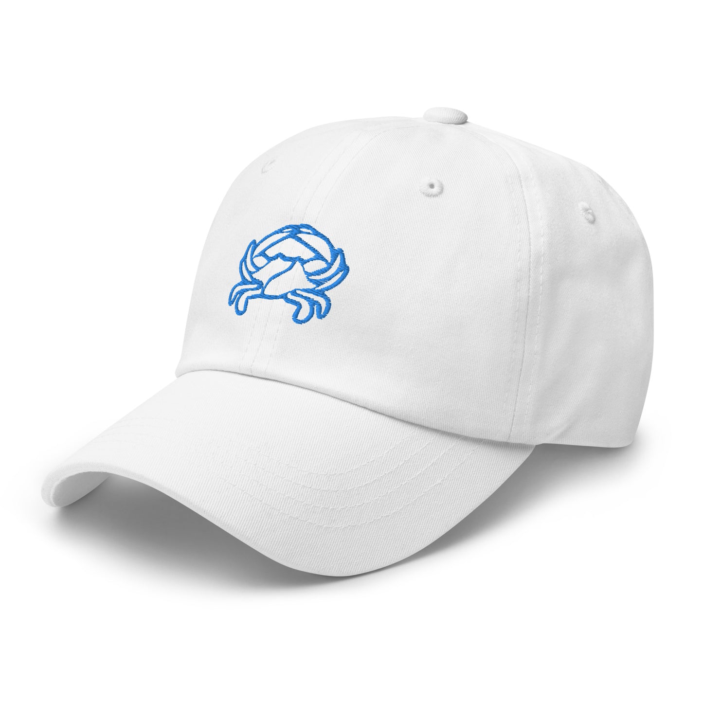 Barnegat Bay Outfitters Embroidered Crab Logo Hat Aqua