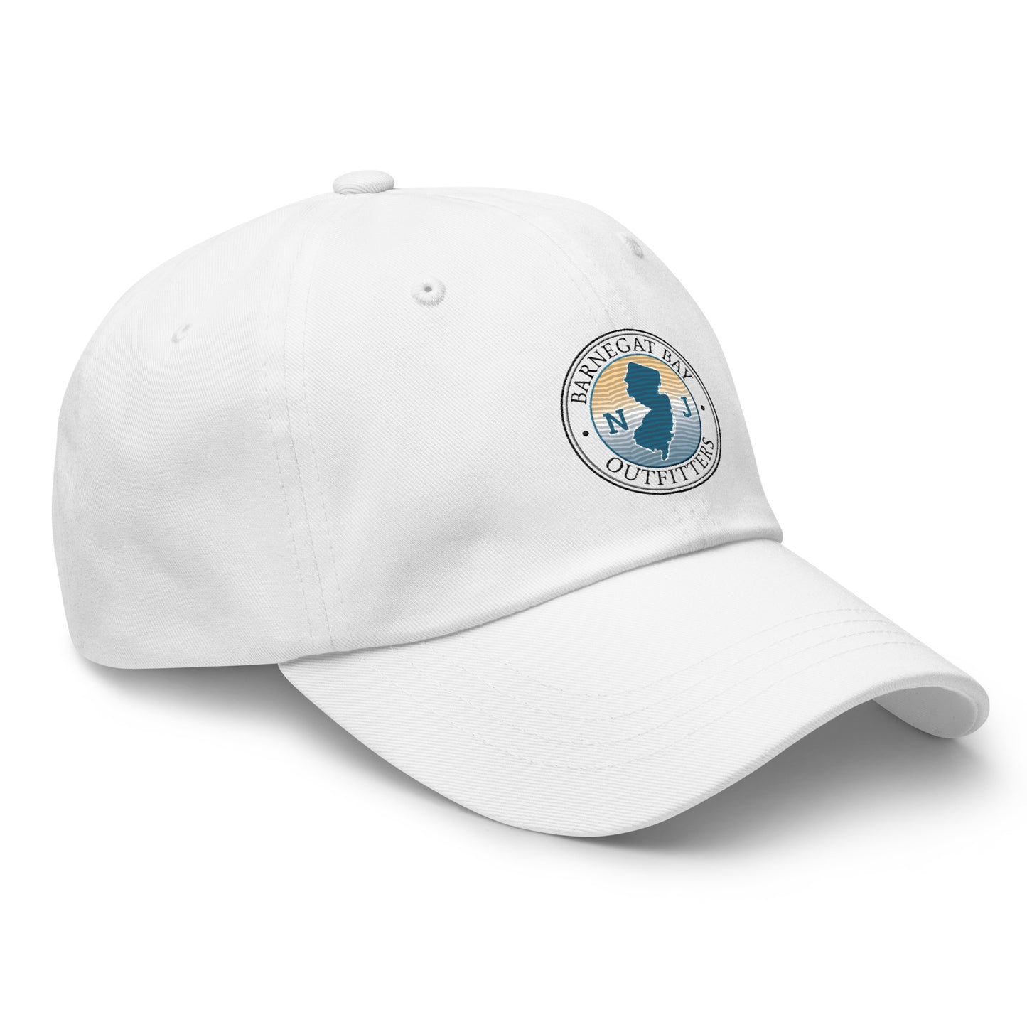 Custom Embroidered NJ Logo Hat