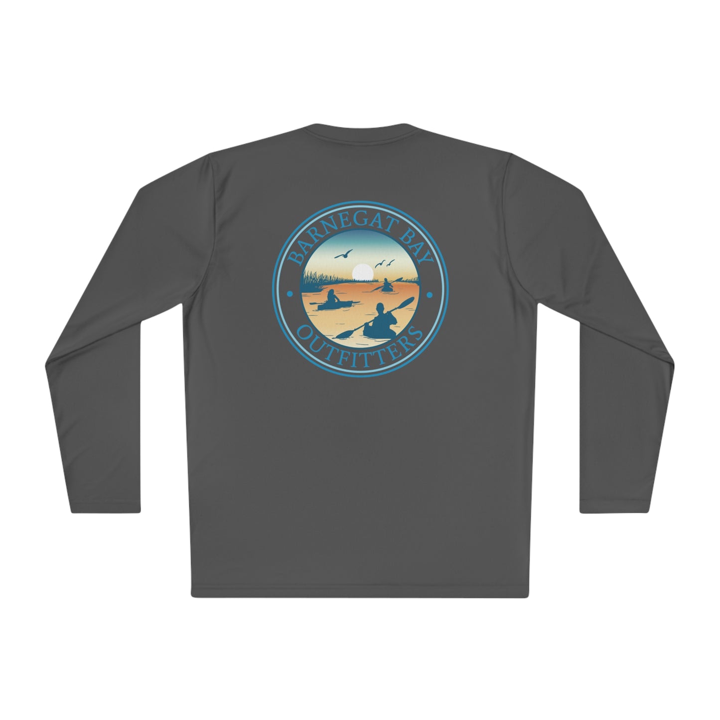 UPF40+ Kayak Scene Logo Unisex Performance Long Sleeve Tee