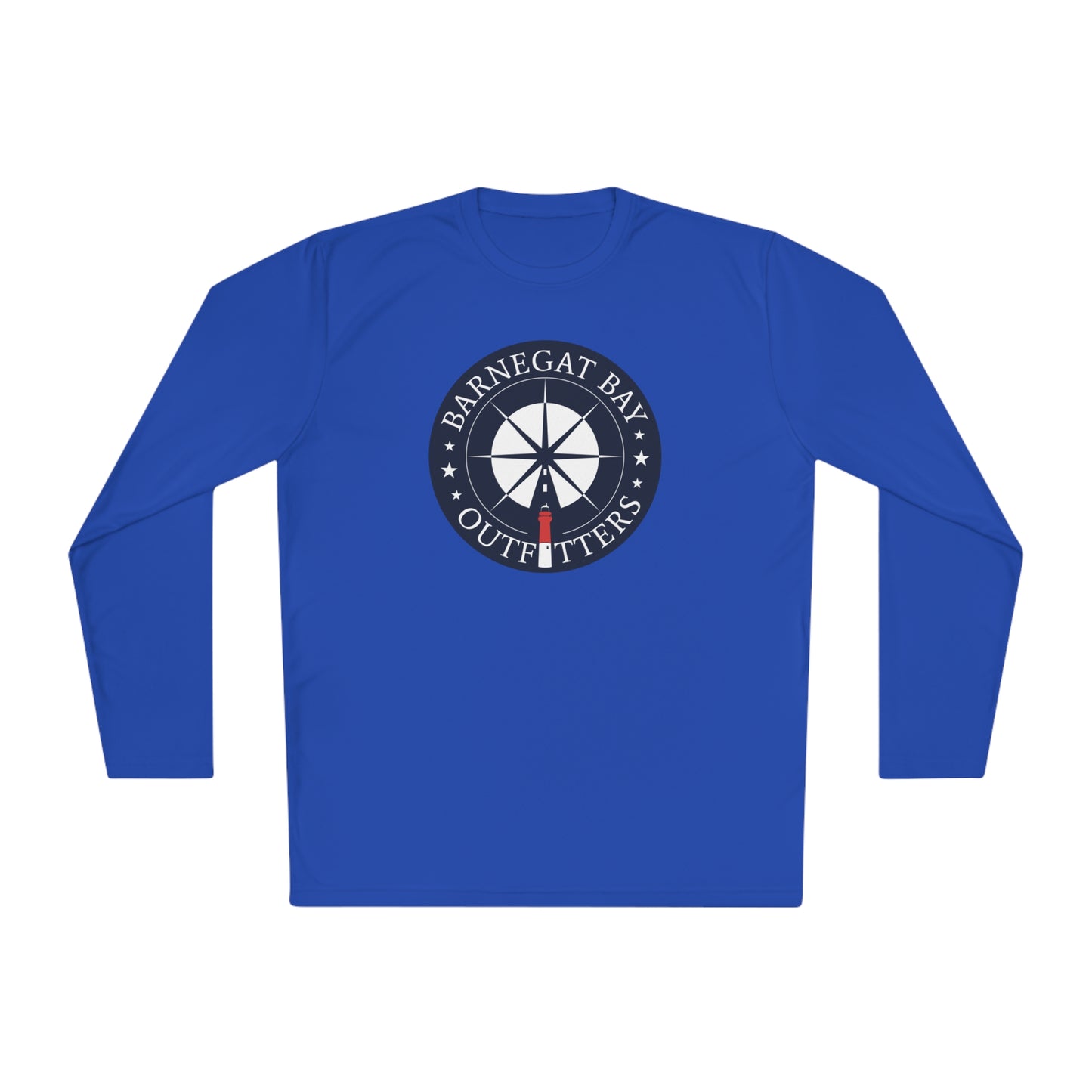 UPF40+ Lighthouse Front Logo Unisex Performance Long Sleeve Tee