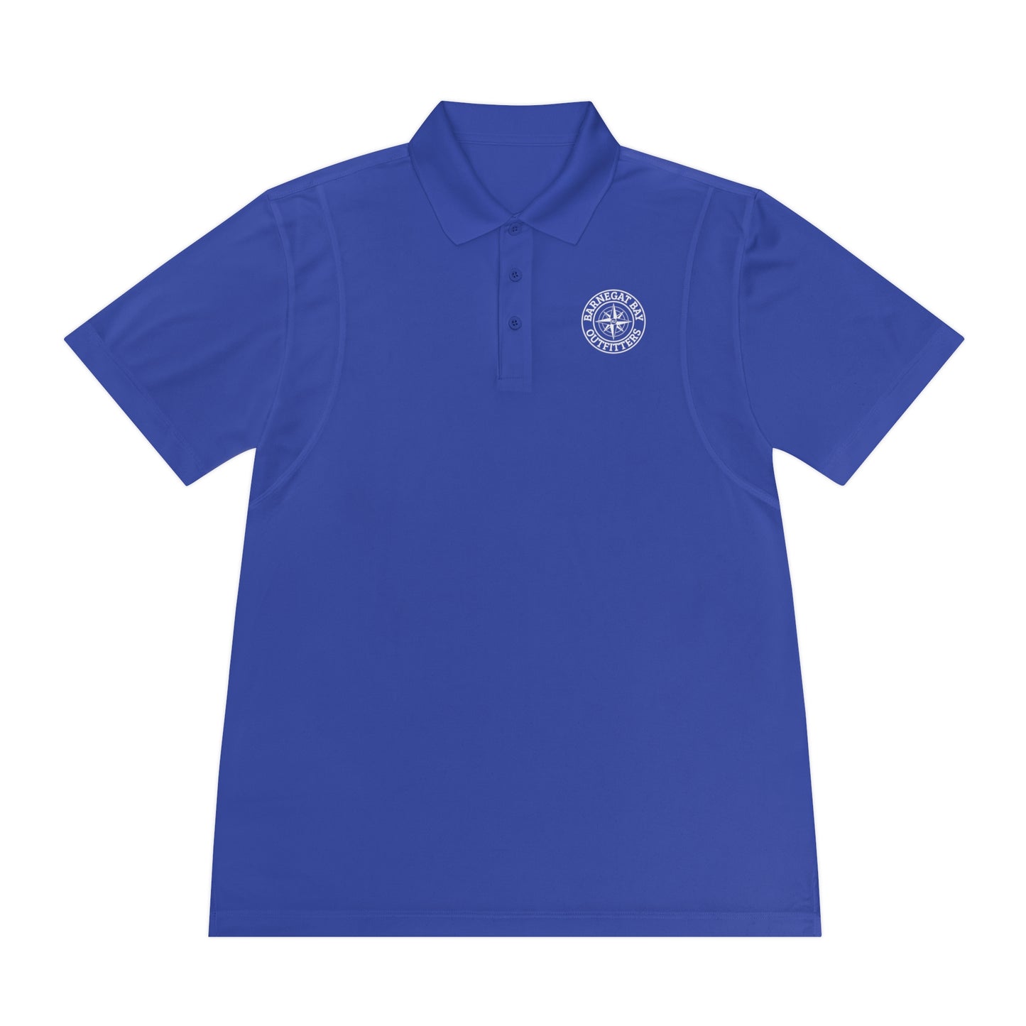 Compass Logo Sport Polo Shirt