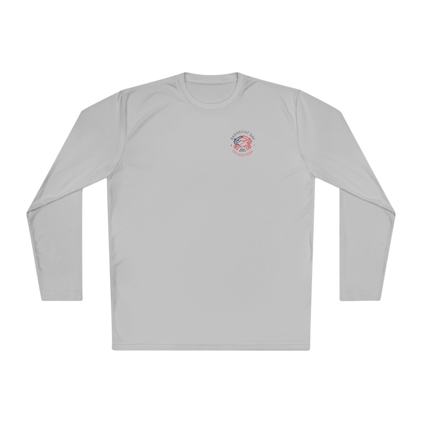 UPF40+ Barnegat Bay Flag Logo Unisex Performance Long Sleeve Tee