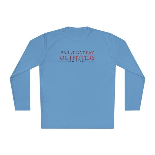 UPF40+ Barnegat Bay Outfitters Front Logo Unisex Performance Long Sleeve Tee