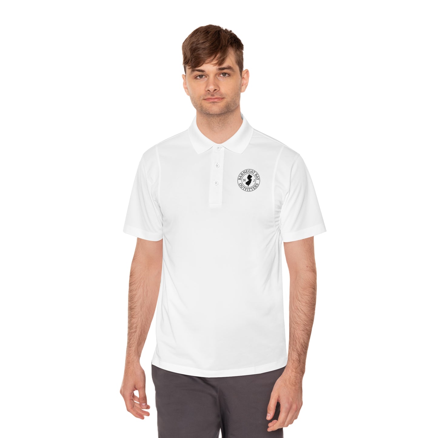 Barnegat Bay NJ Logo Sport Polo Shirt