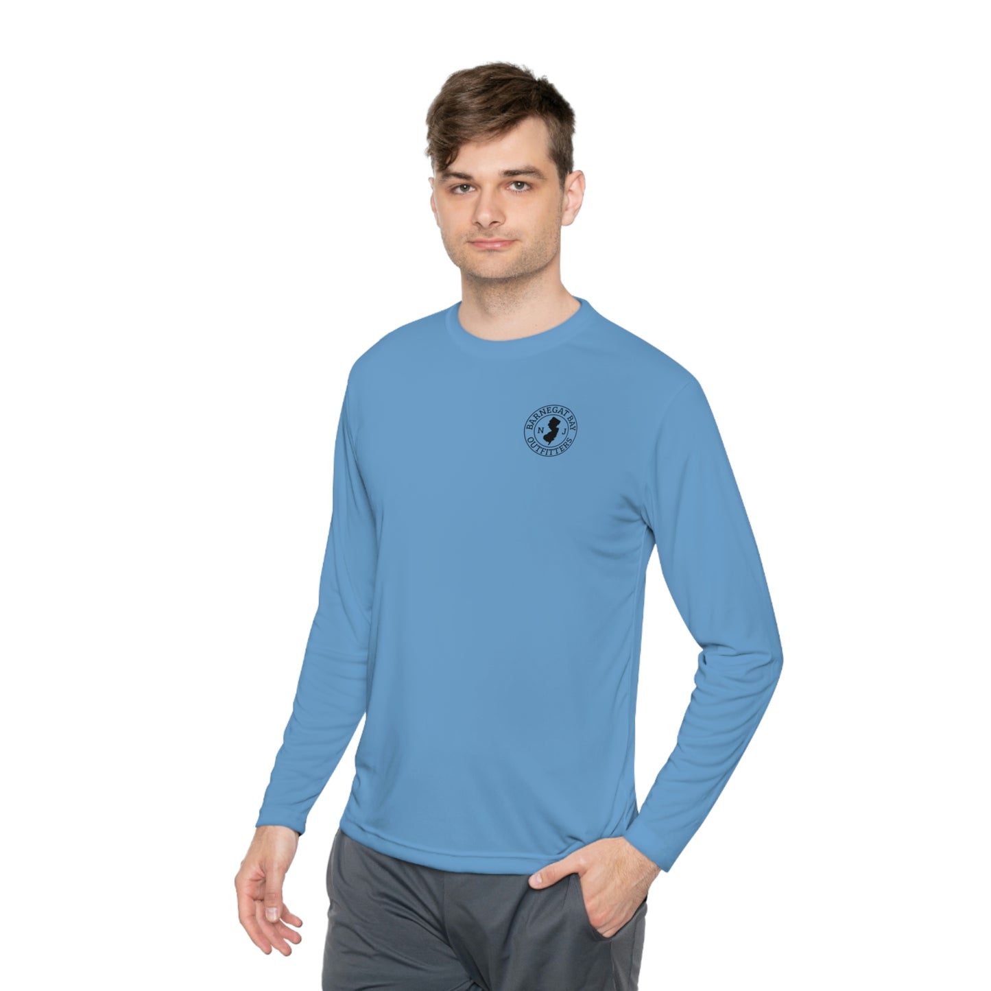 UPF40+ Old Barney Logo Unisex Performance Long Sleeve Tee