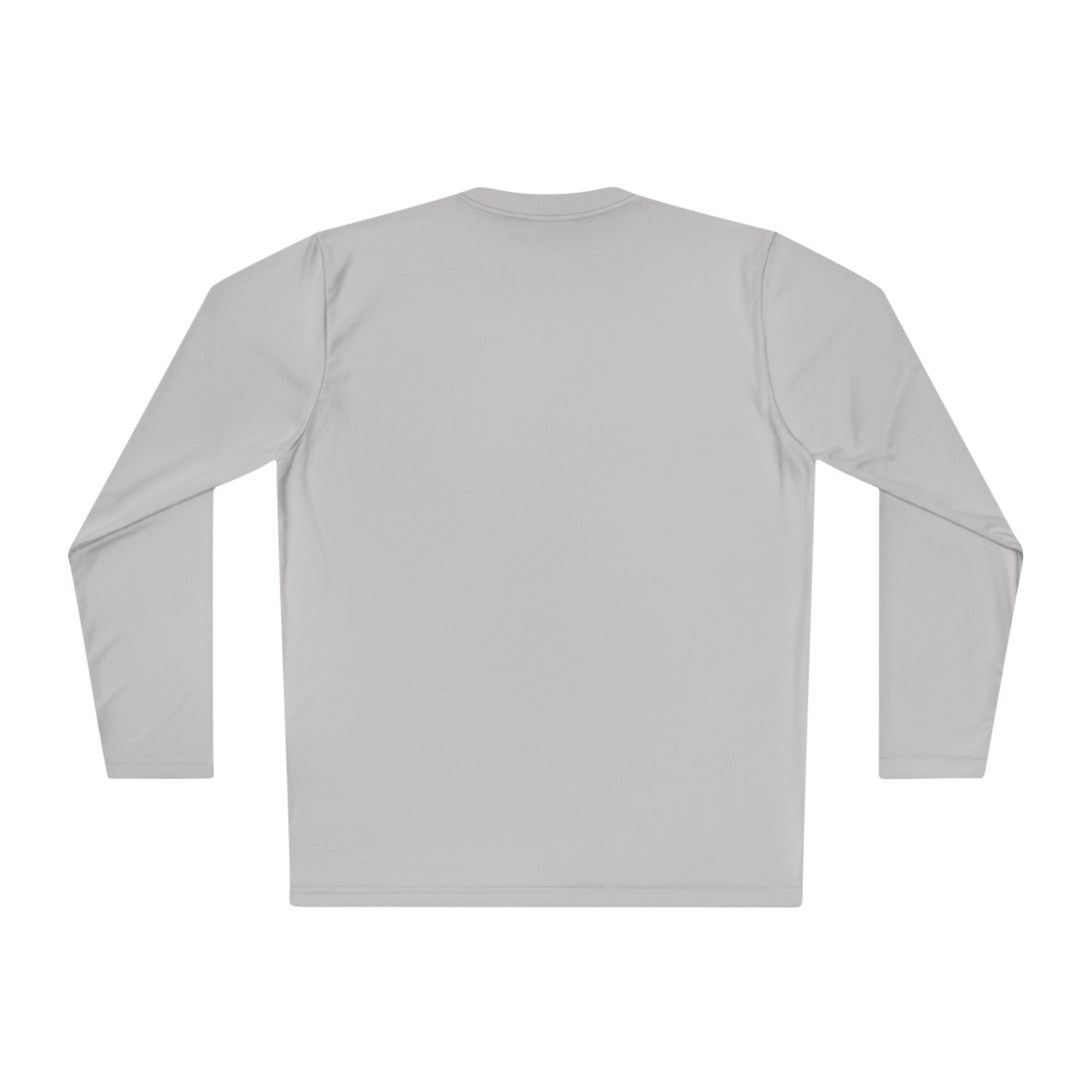 UPF40+ Wavy Flag Front Logo Unisex Performance Long Sleeve Tee