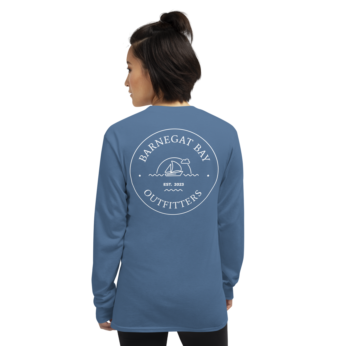 Circle Sail Boat Logo Long Sleeve 2400 LL