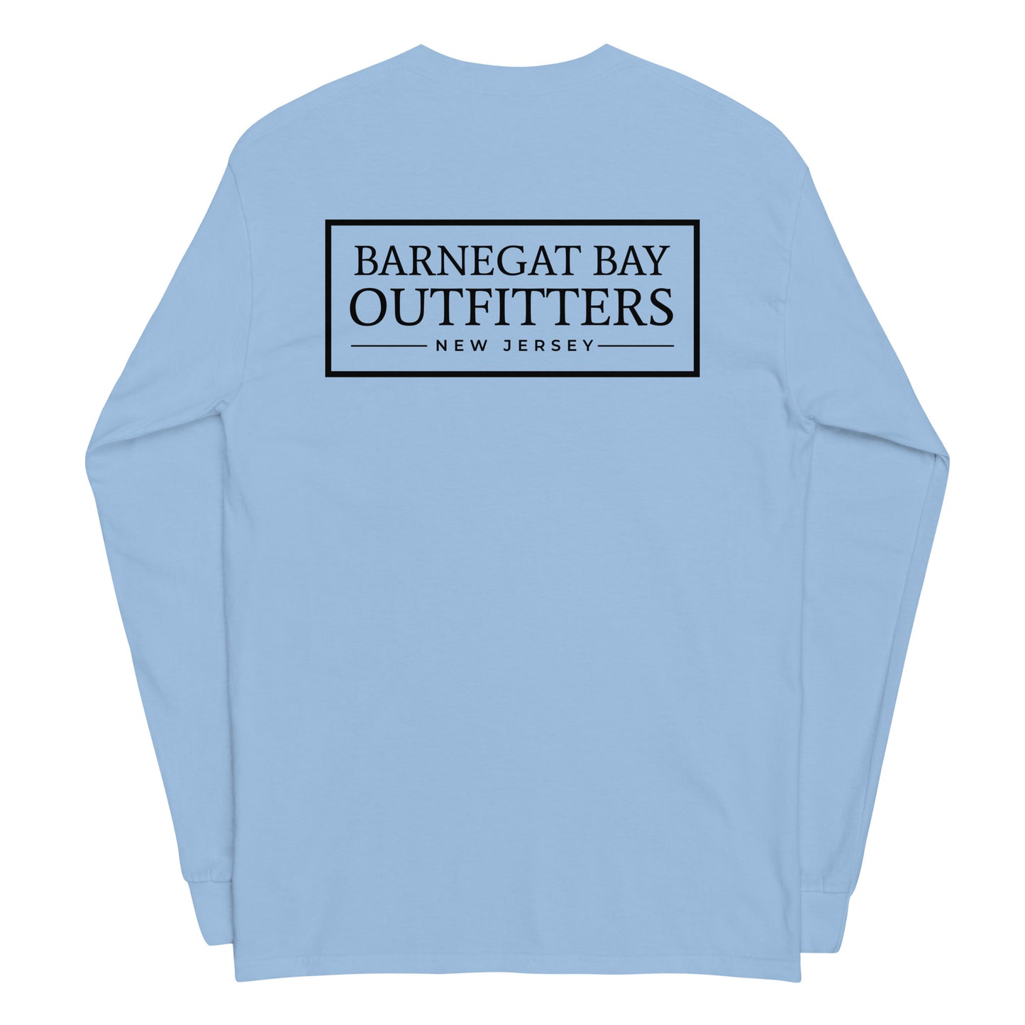 Barnegat Bay Outfitters Rectangle Logo Men’s Long Sleeve Shirt