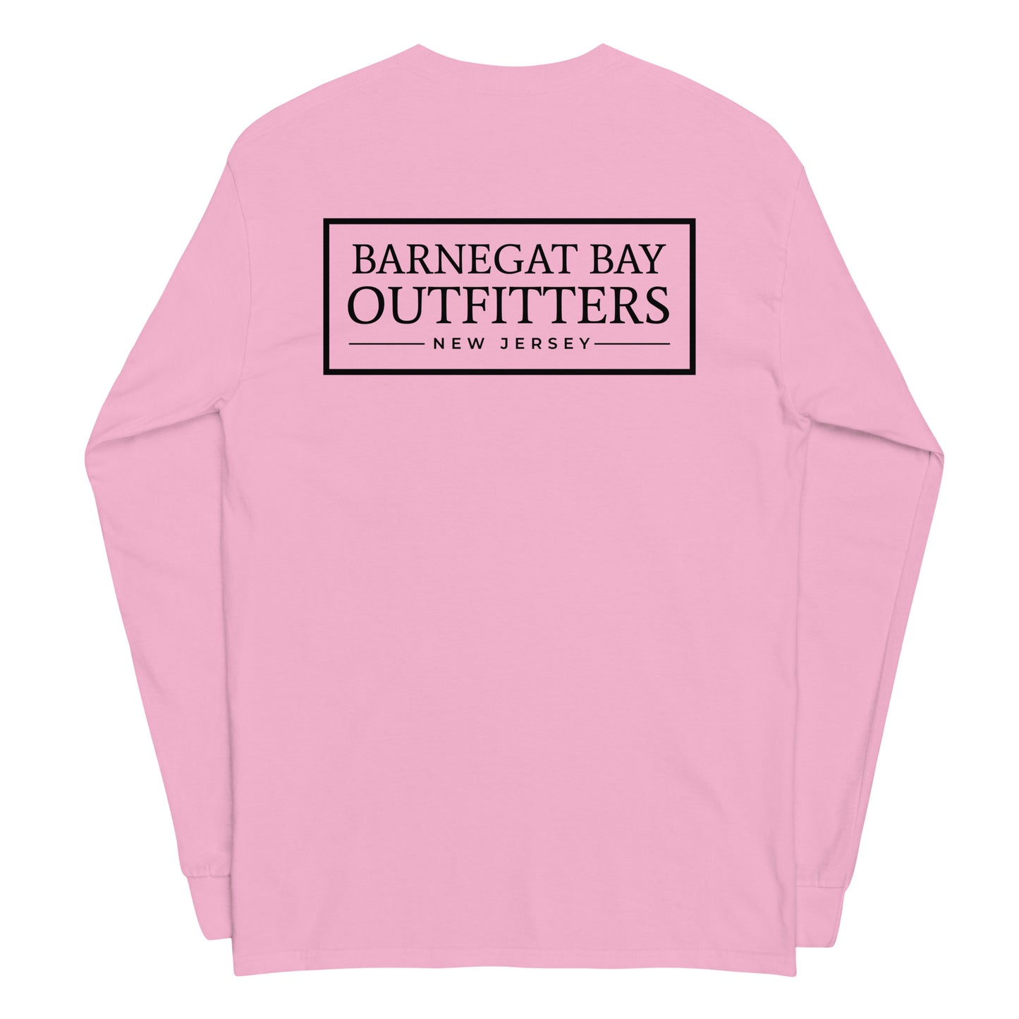 Barnegat Bay Outfitters Rectangle Logo Men’s Long Sleeve Shirt