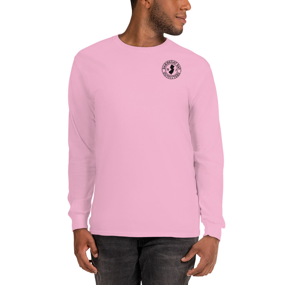 Barnegat Bay Outfitter NJ Logo Men's Long Sleeve T-Shirt