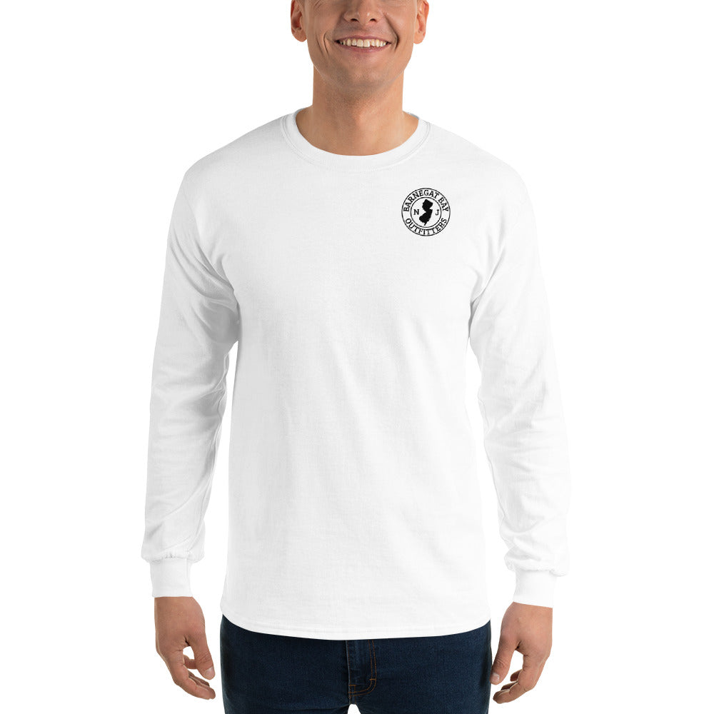 Barnegat Bay Outfitter NJ Logo Men's Long Sleeve T-Shirt