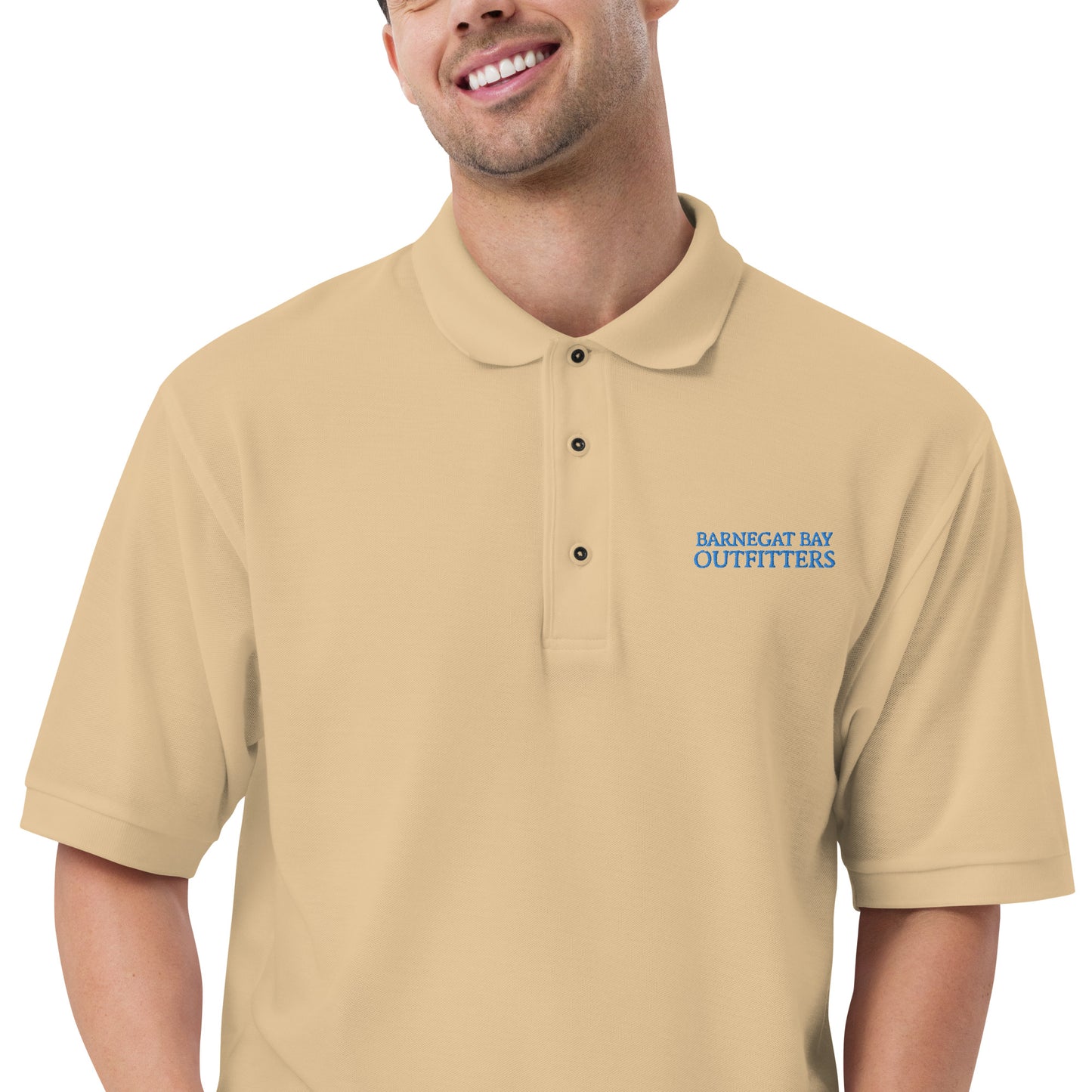 Barnegat Bay Outfitters Men's Premium Polo - Aqua