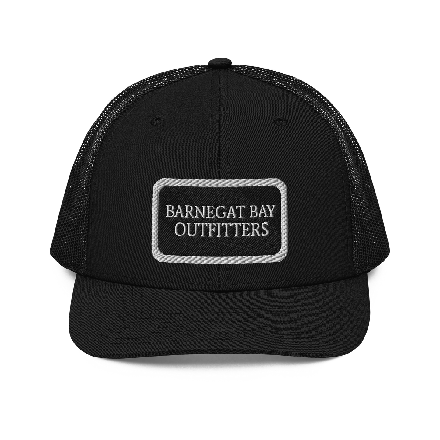 Barnegat Bay Outfitters Embroidered Patch Richardson 112 Trucker Cap