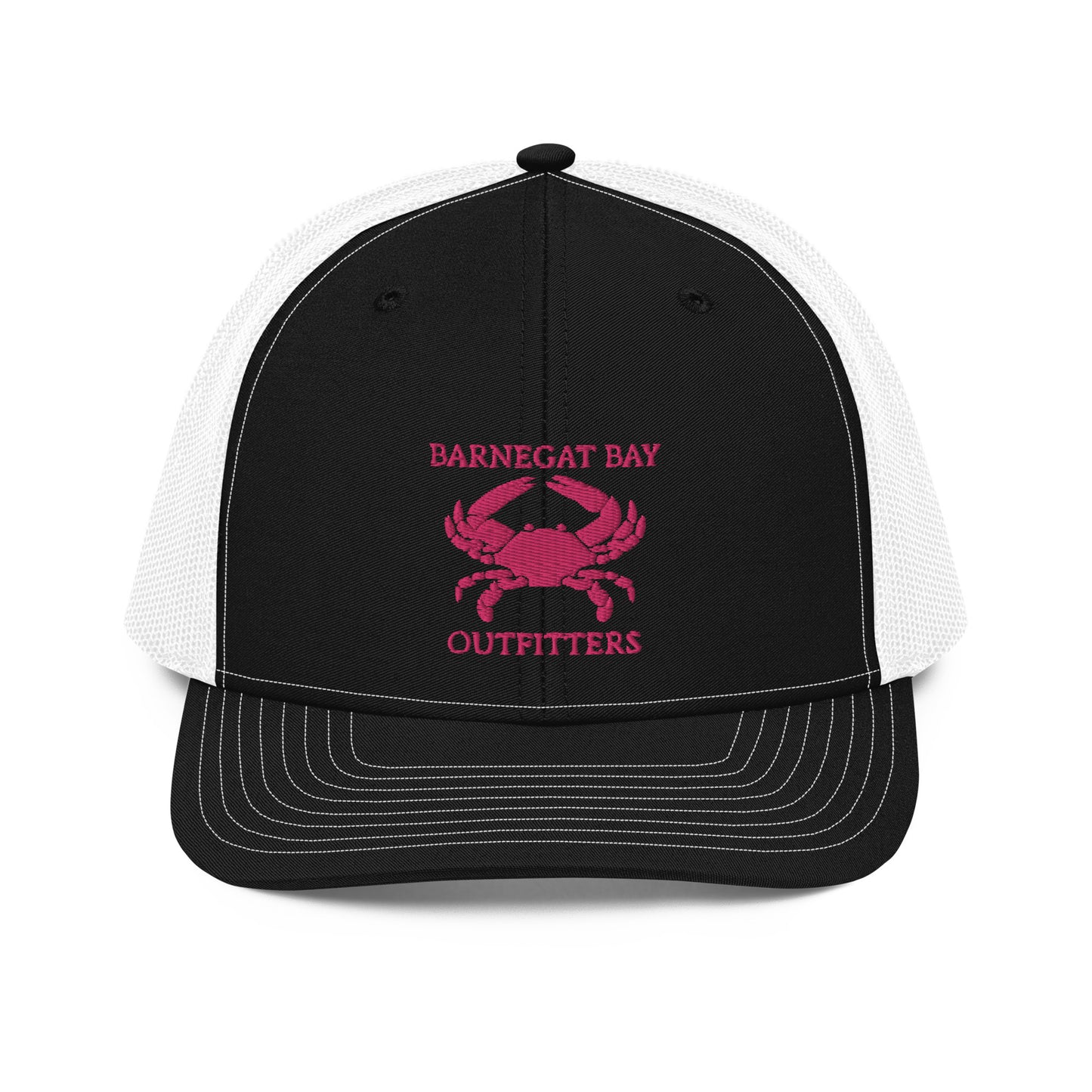 Barnegat Bay Outfitters - Richardson 112 Trucker Cap - Flamingo Embroidery