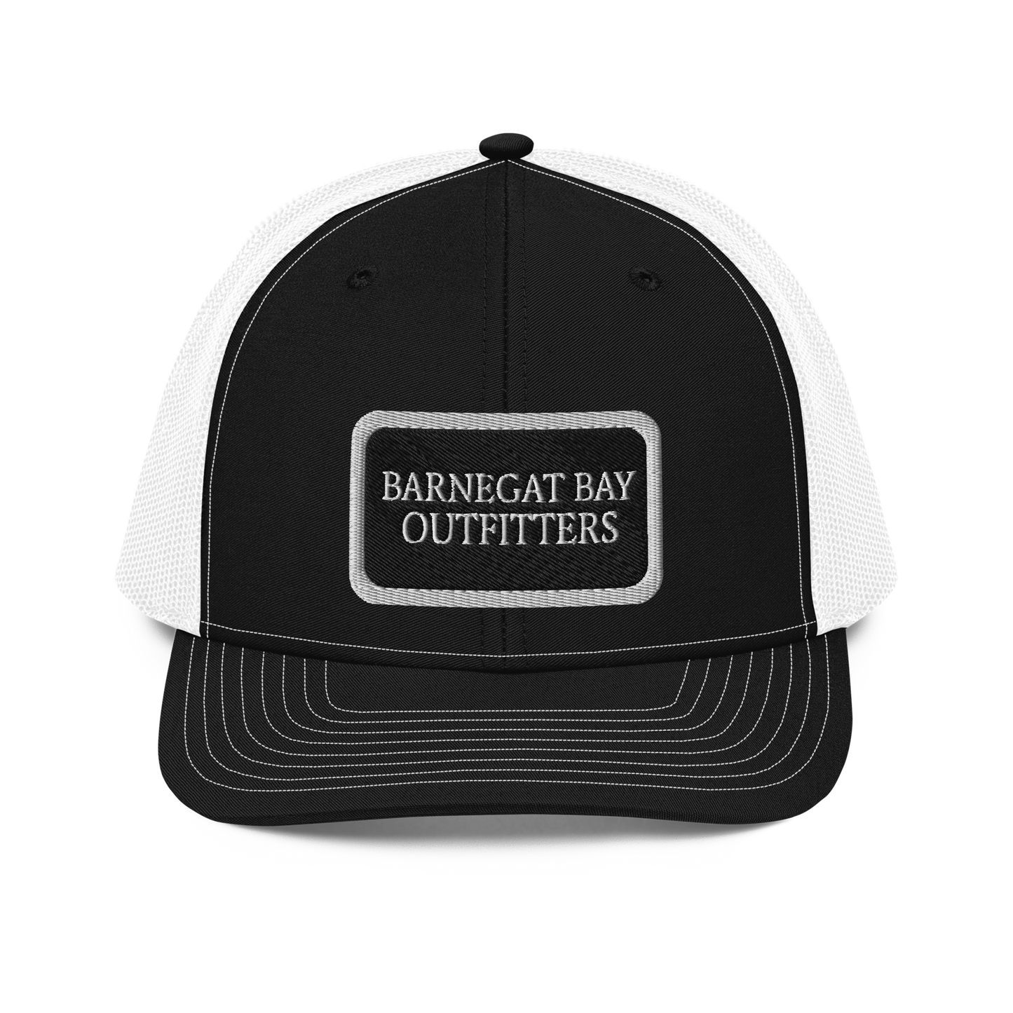 Barnegat Bay Outfitters Embroidered Patch Richardson 112 Trucker Cap