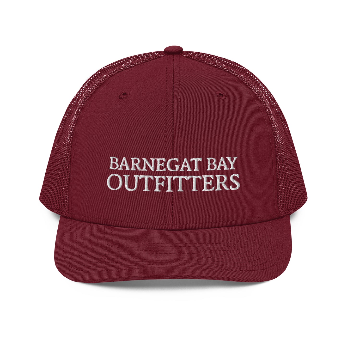 Barnegat Bay Outfitters Logo Trucker Cap - Richardson 112 - PL