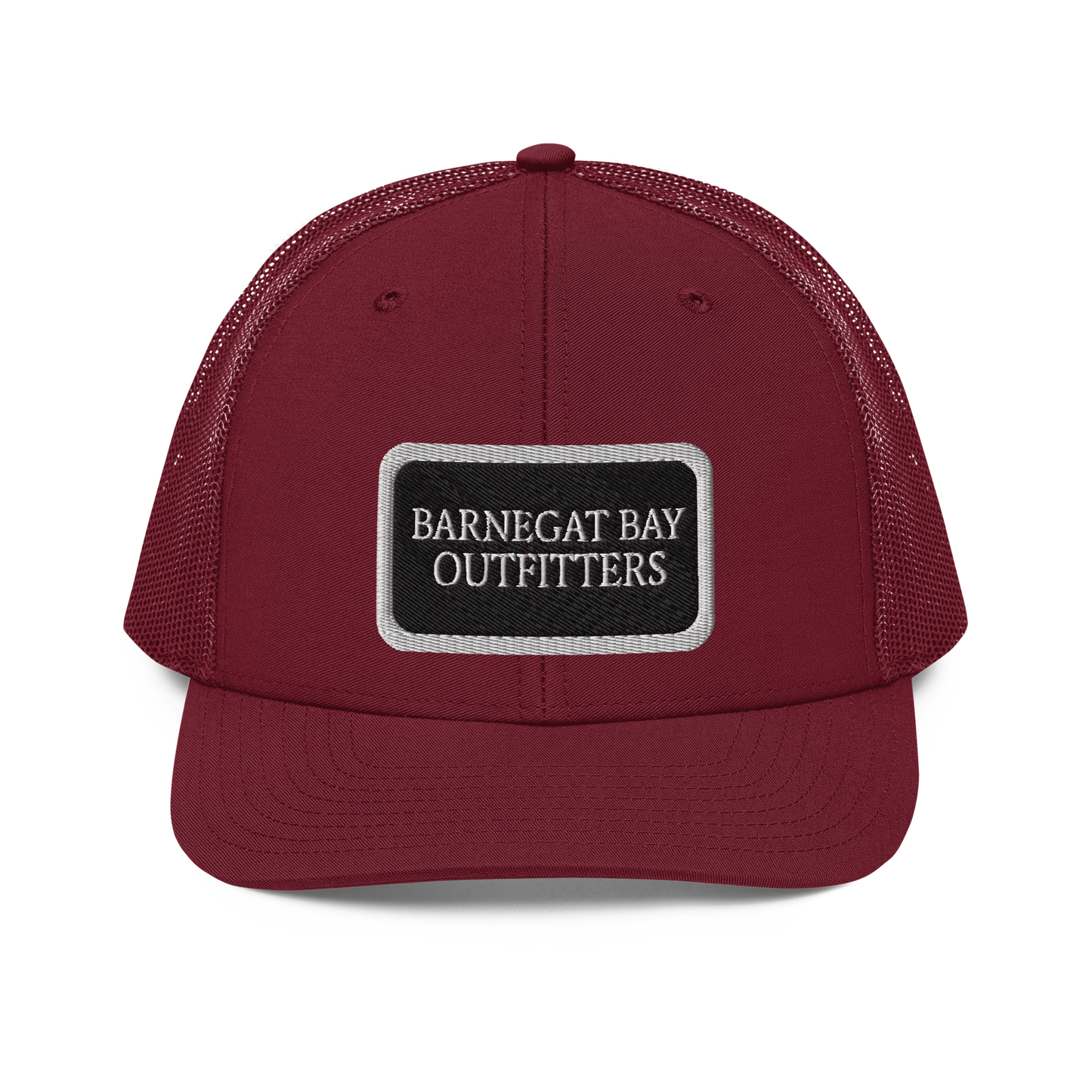 Barnegat Bay Outfitters Embroidered Patch Richardson 112 Trucker Cap