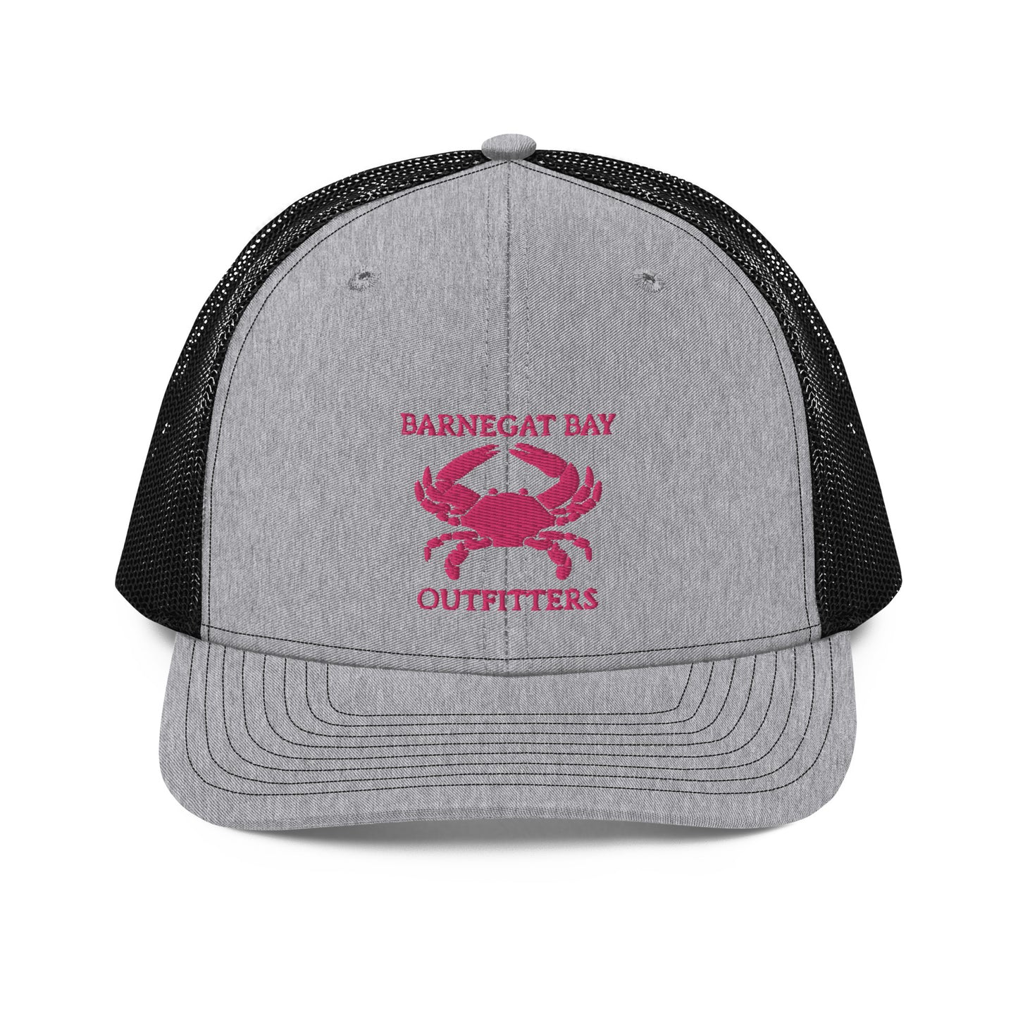 Barnegat Bay Outfitters - Richardson 112 Trucker Cap - Flamingo Embroidery