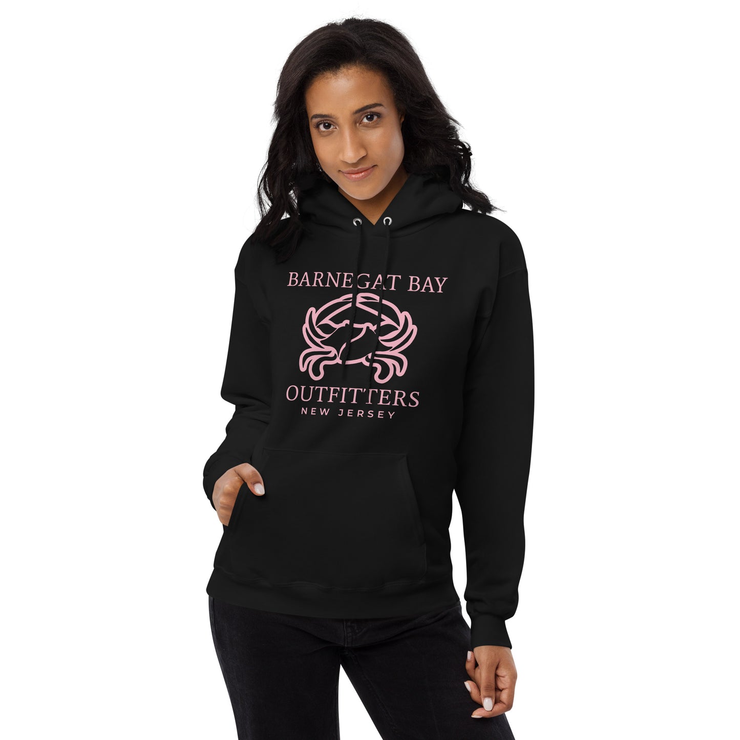 Barnegat Bay Outfitters Crab Logo Unisex Premium Hoodie - PK