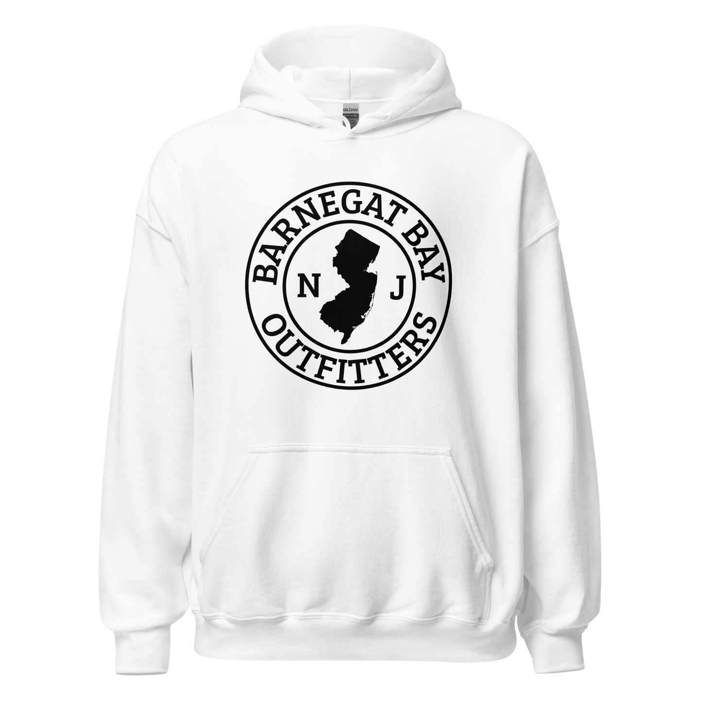 Barnegat Bay Circle Logo DK Unisex Hoodie G18500