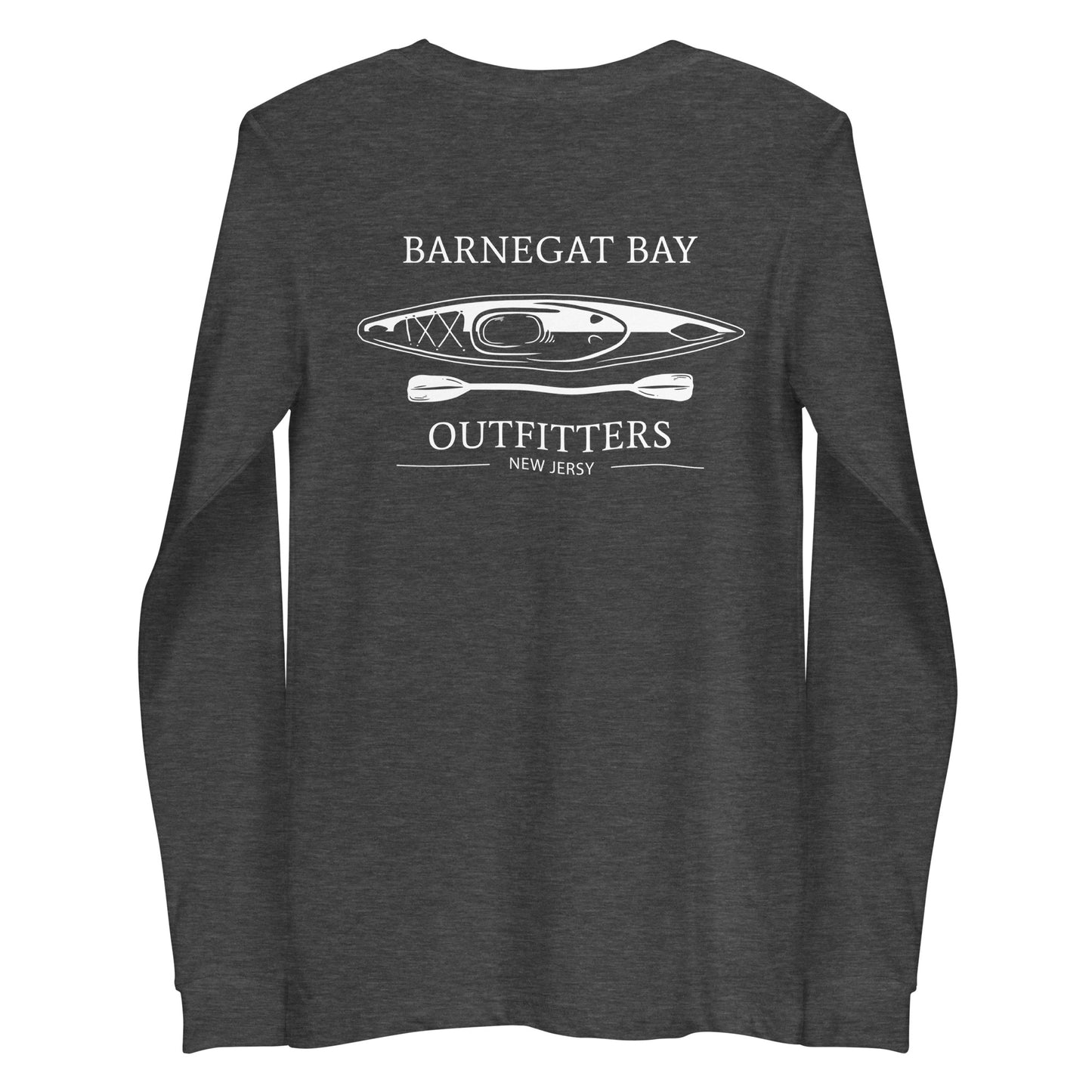 Barnegat Bay Outfitters Kayak Logo Unisex Long Sleeve LL