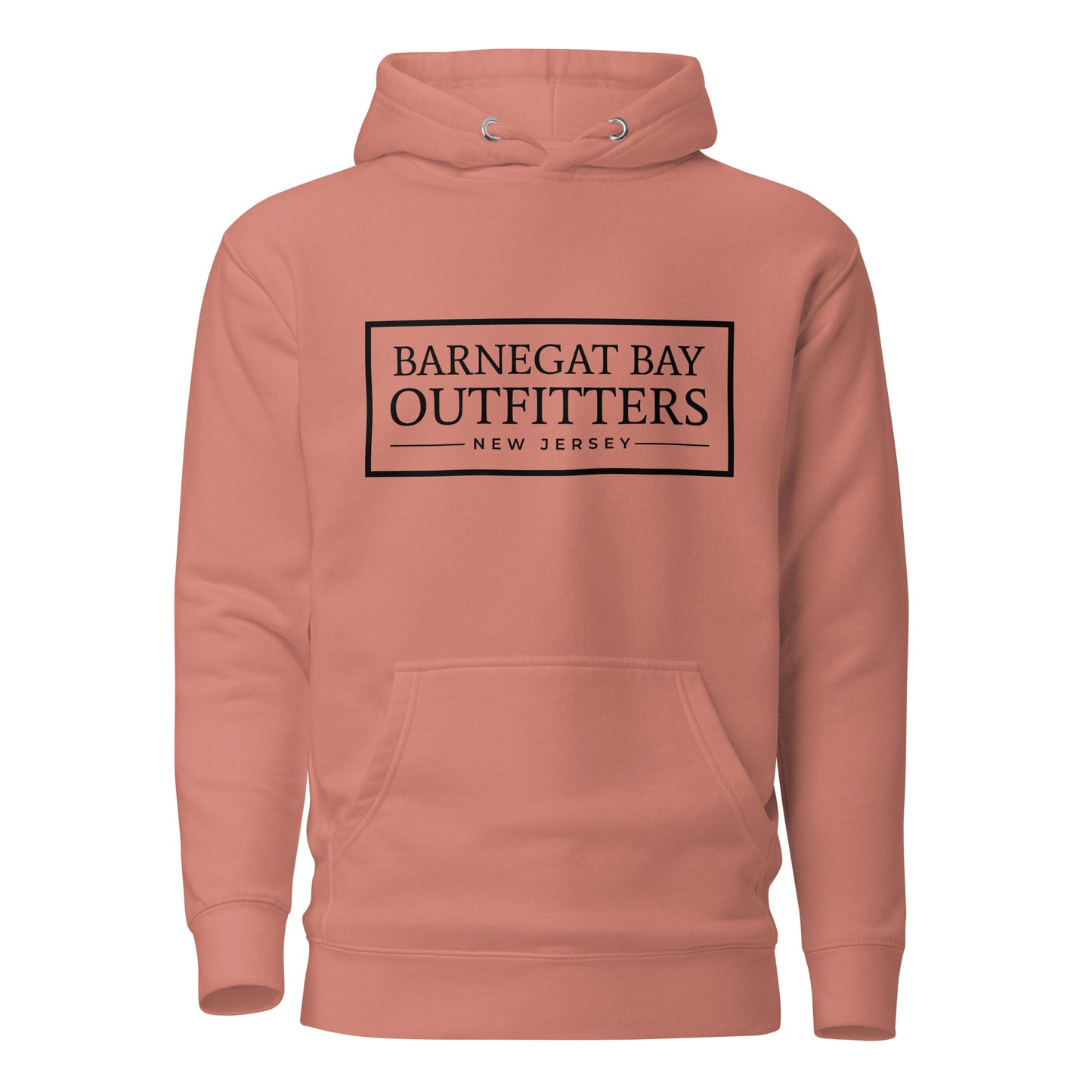 Barnegat Bay Outfitters Rectangle Logo Unisex Premium Hoodie