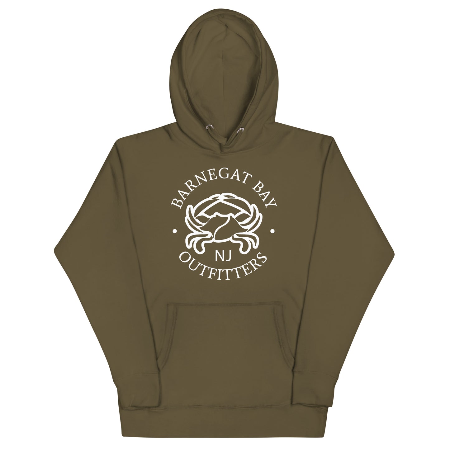 Barnegat Bay Outfitters Crab Logo Unisex Premium Hoodie