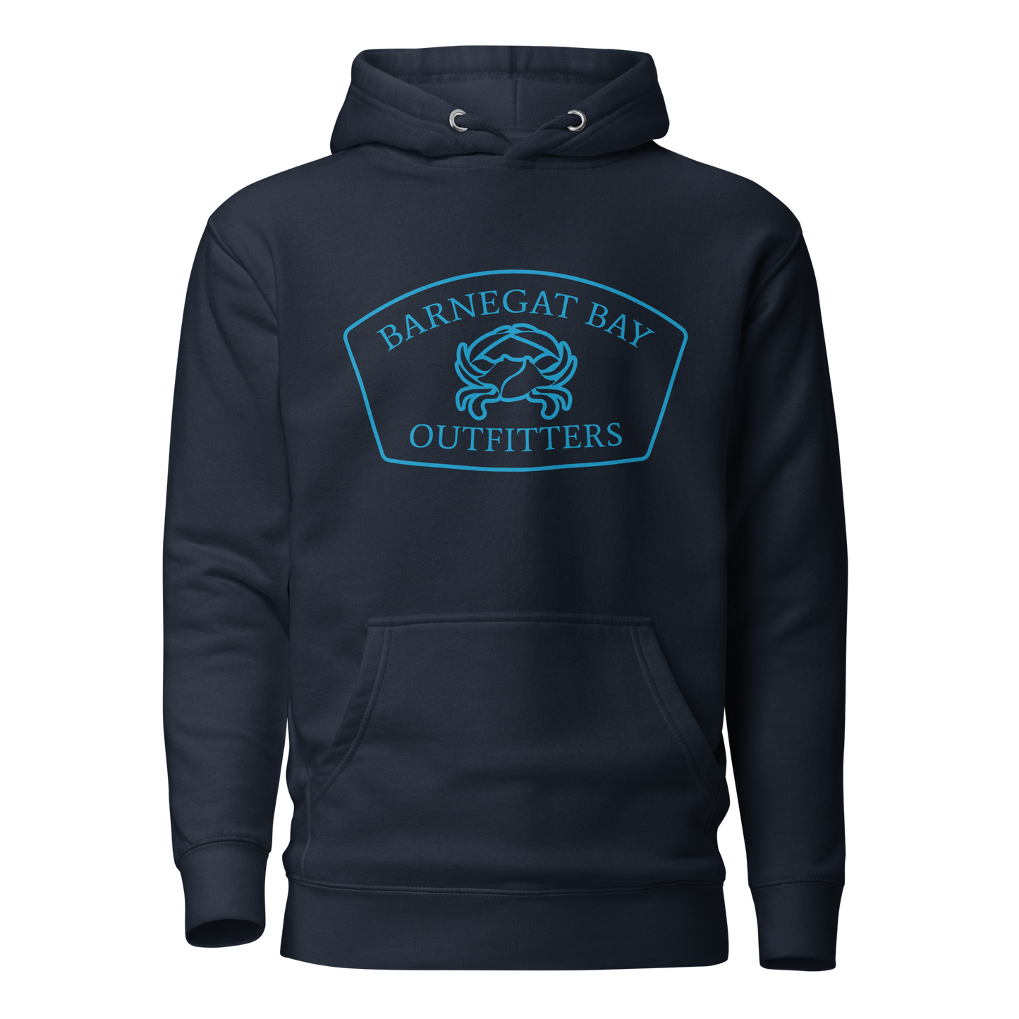 Barnegat Bay Outfitters Curved Unisex Premium Hoodie