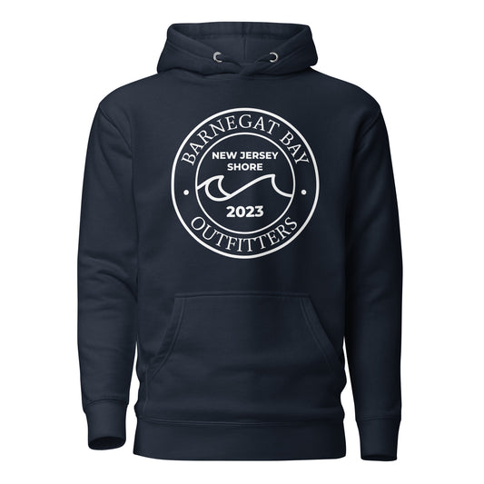 Barnegat Bay Outfitters Wave Unisex Premium Hoodie LL