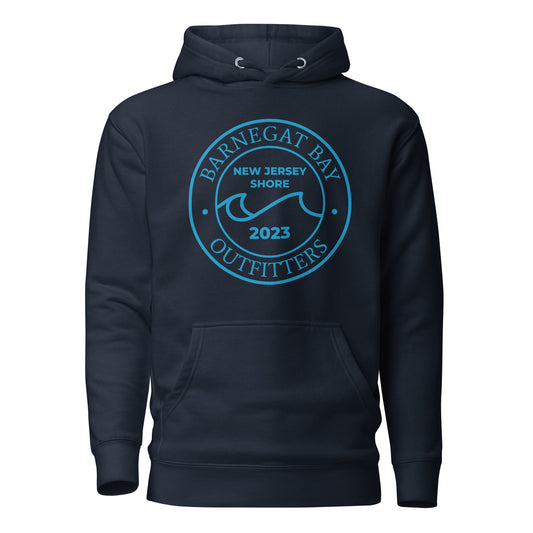 Barnegat Bay Outfitters Wave Unisex Premium Hoodie TL