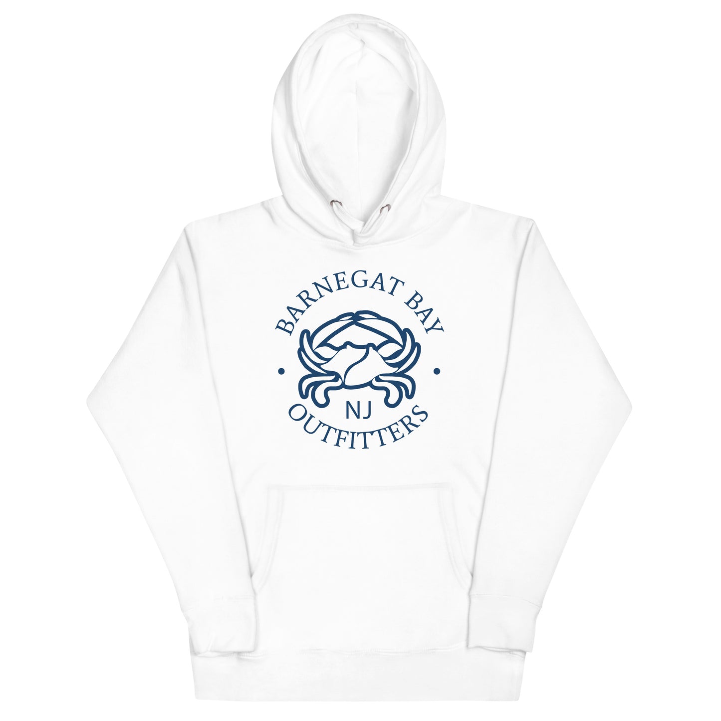 Barnegat Bay Outfitters Crab Logo Unisex Premium Hoodie