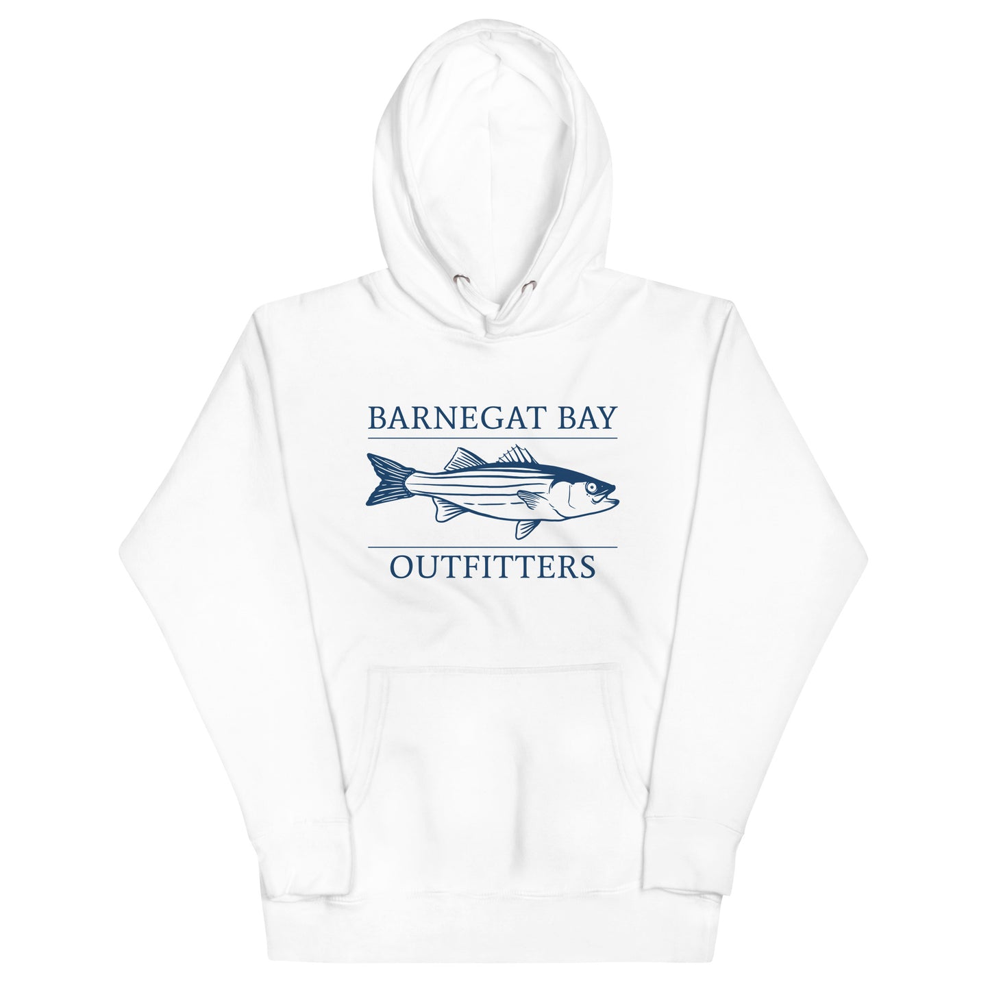 Barnegat Bay Outfitters Stripped Bass Unisex Premium Hoodie