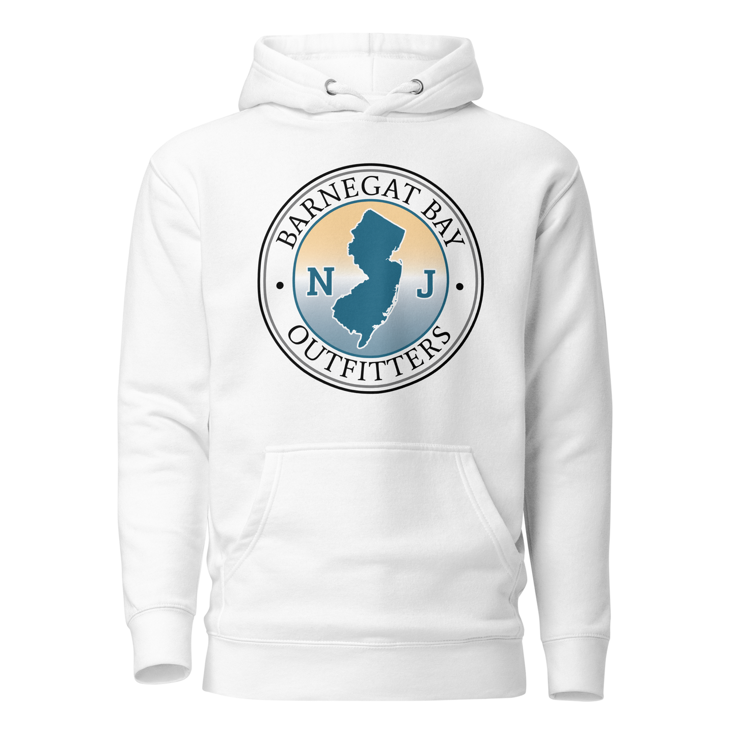 Barnegat Bay Circle Logo Premium Unisex Hoodie