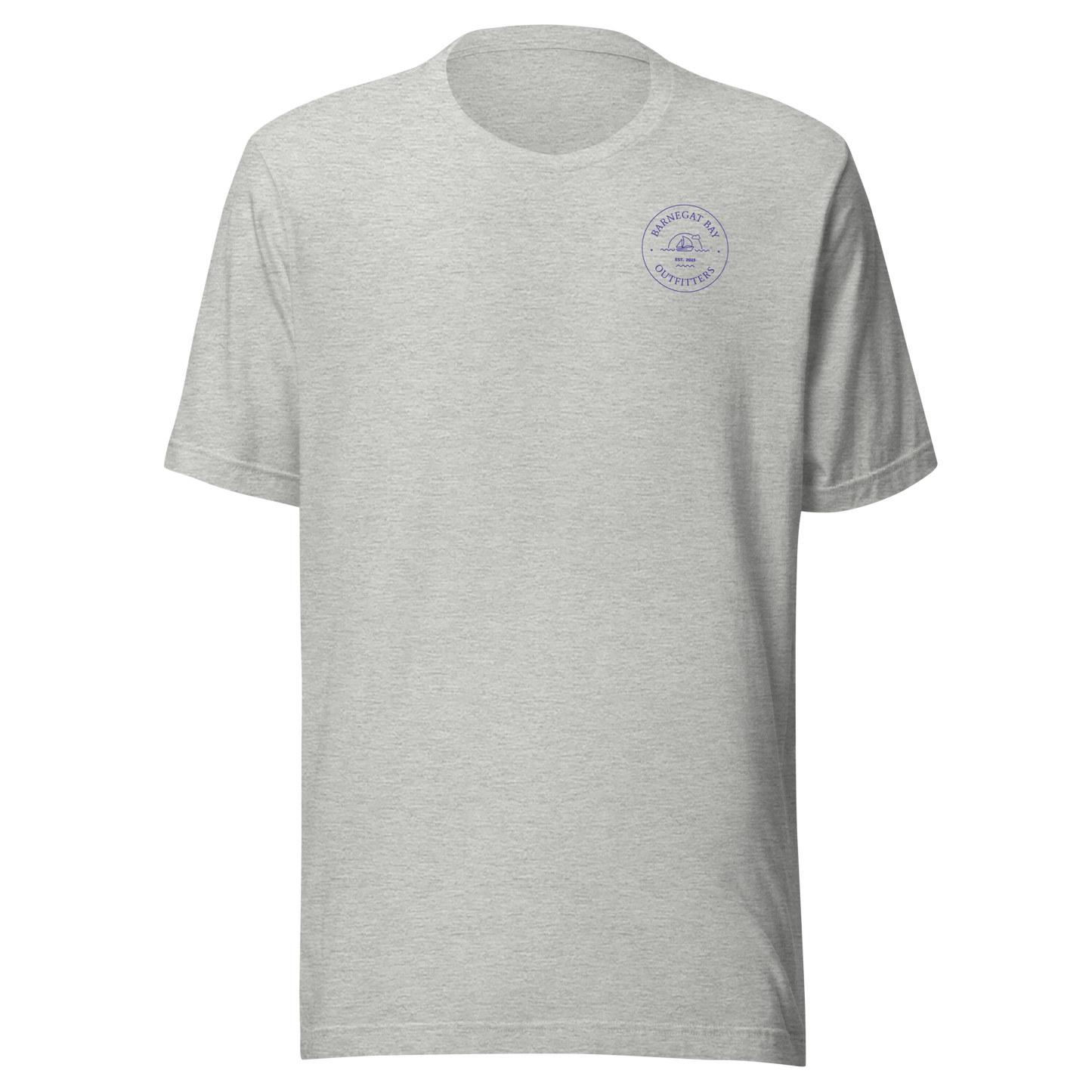 Sail Boat Logo Unisex T-Shirt B+C 3001 - Blue