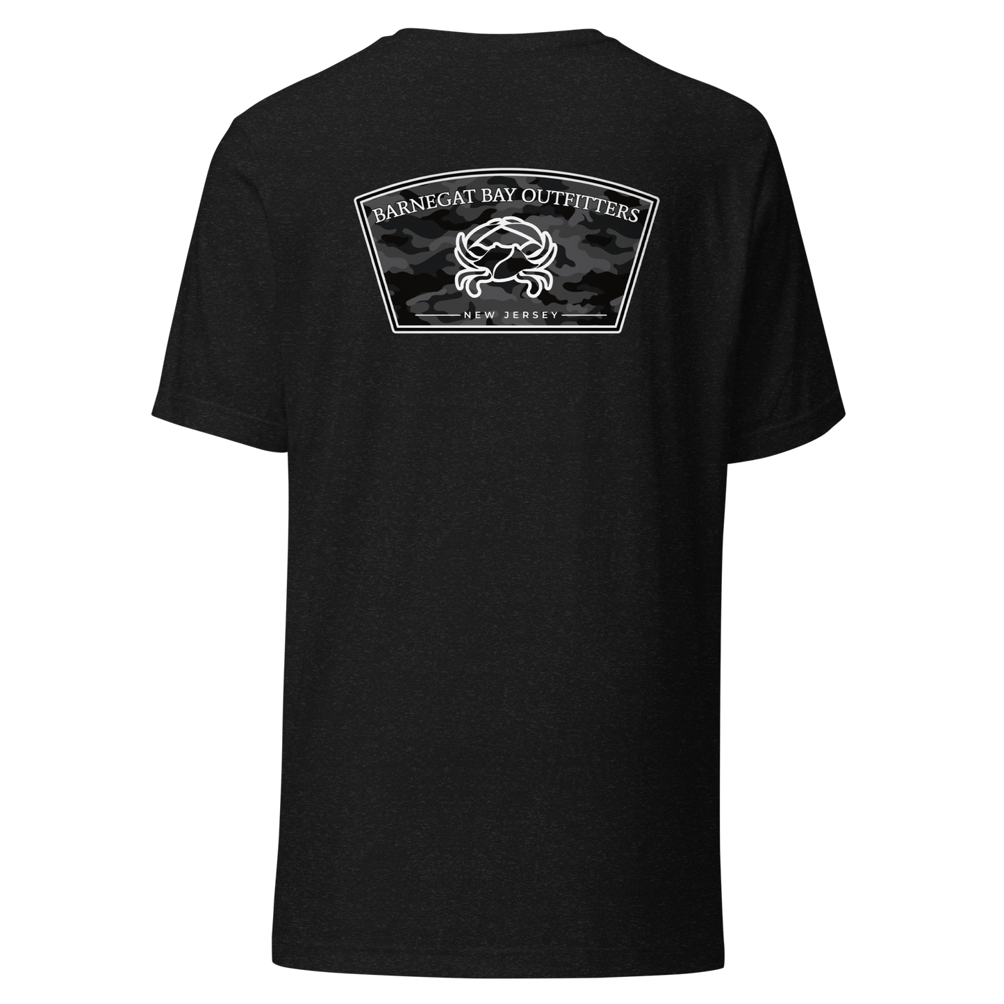 Shield Logo Crab Black Camo Unisex T-Shirt B+C 3001