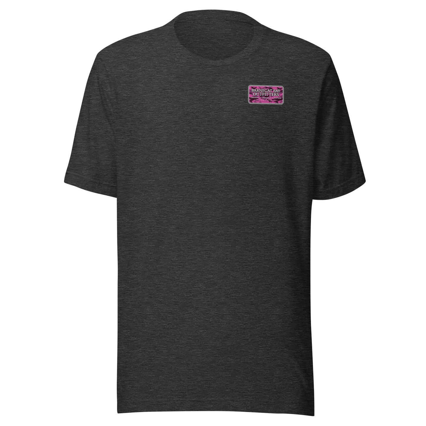 Pink Camo Logo Unisex T-Shirt B+C 3001