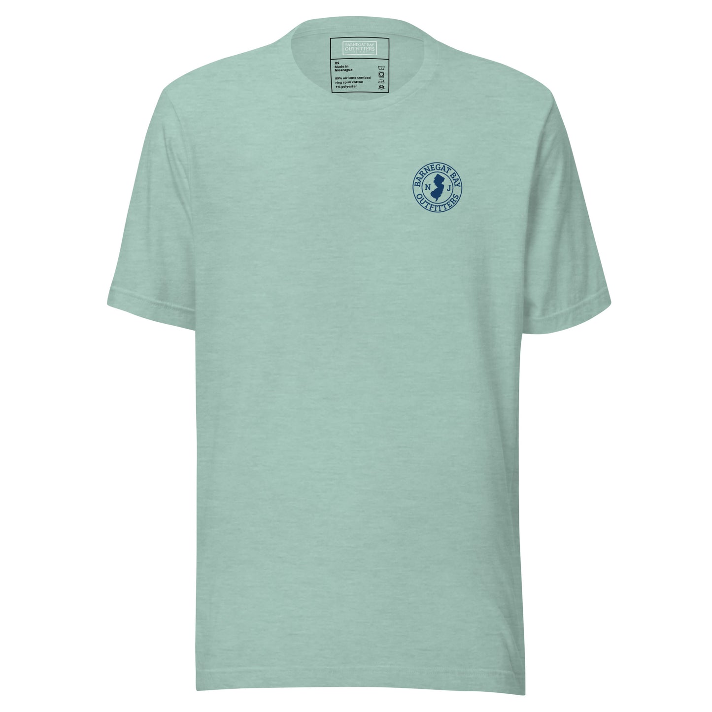 Barnegat Bay Outfitters NJ Circle Logo Unisex SS