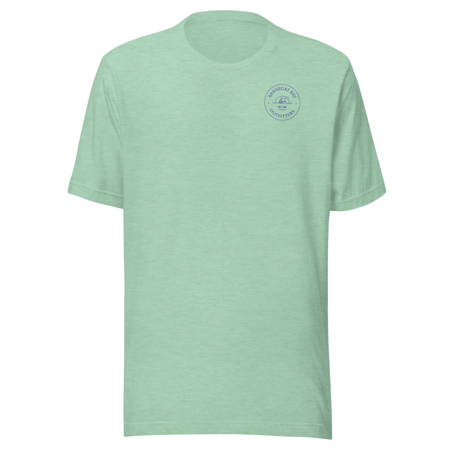 Sail Boat Logo Unisex T-Shirt B+C 3001 - Blue